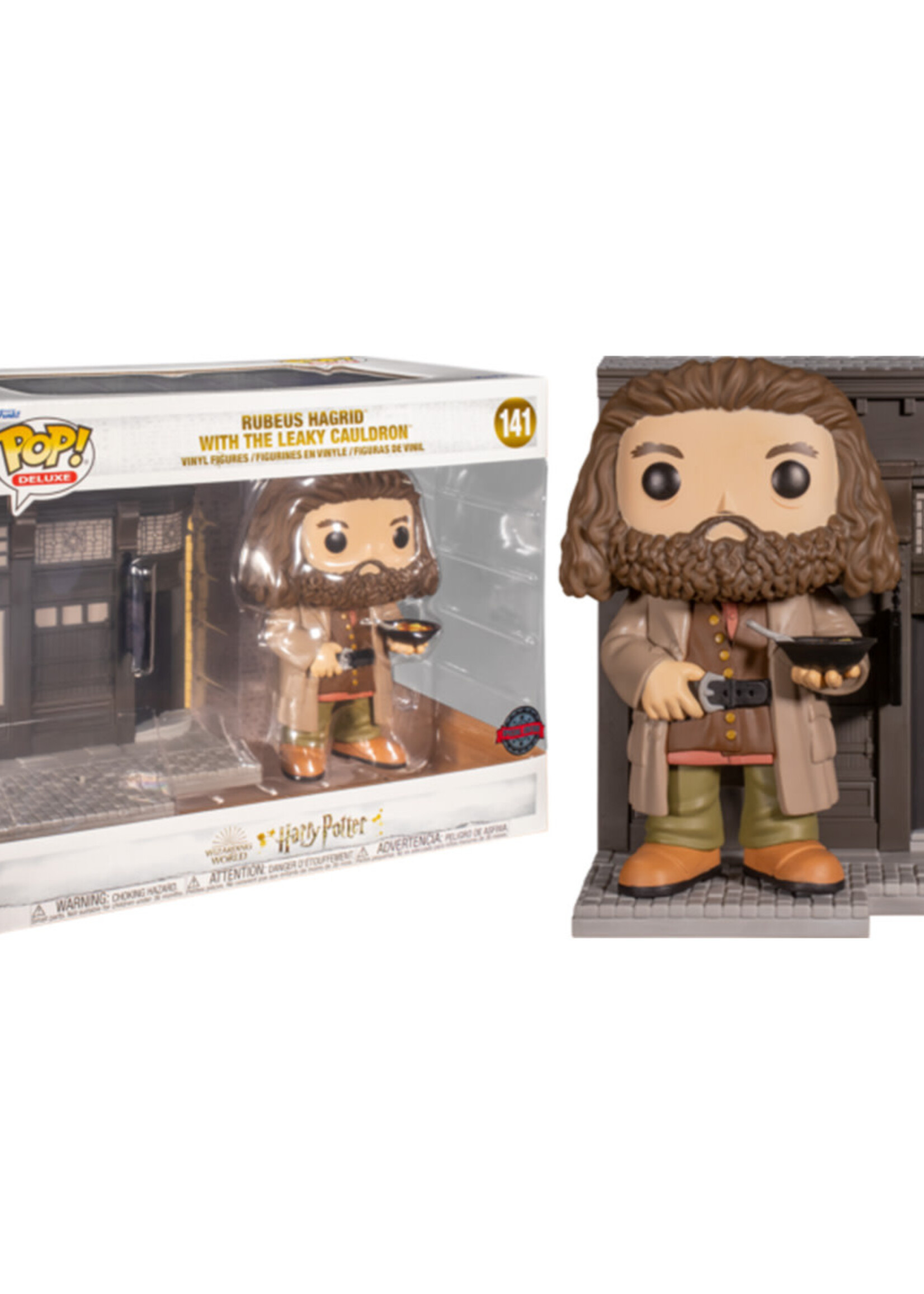 Harry Potter Funko Pop N° 141 The Leaky Cauldron With Hagrid