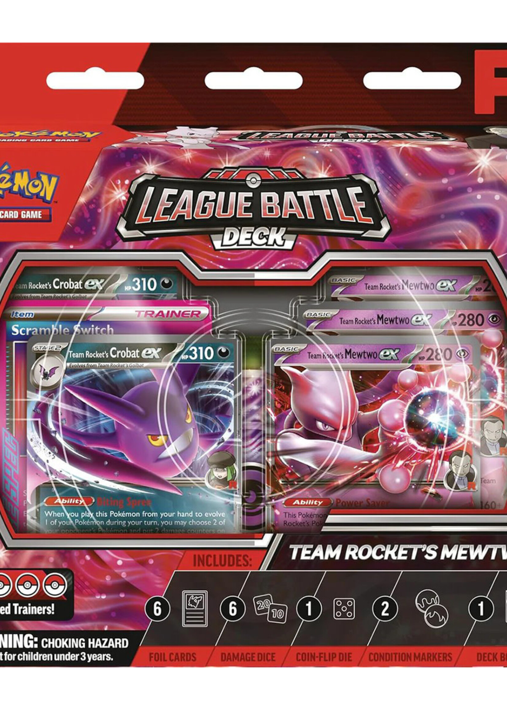Rocket's Mewtwo Ex League Battle Deck