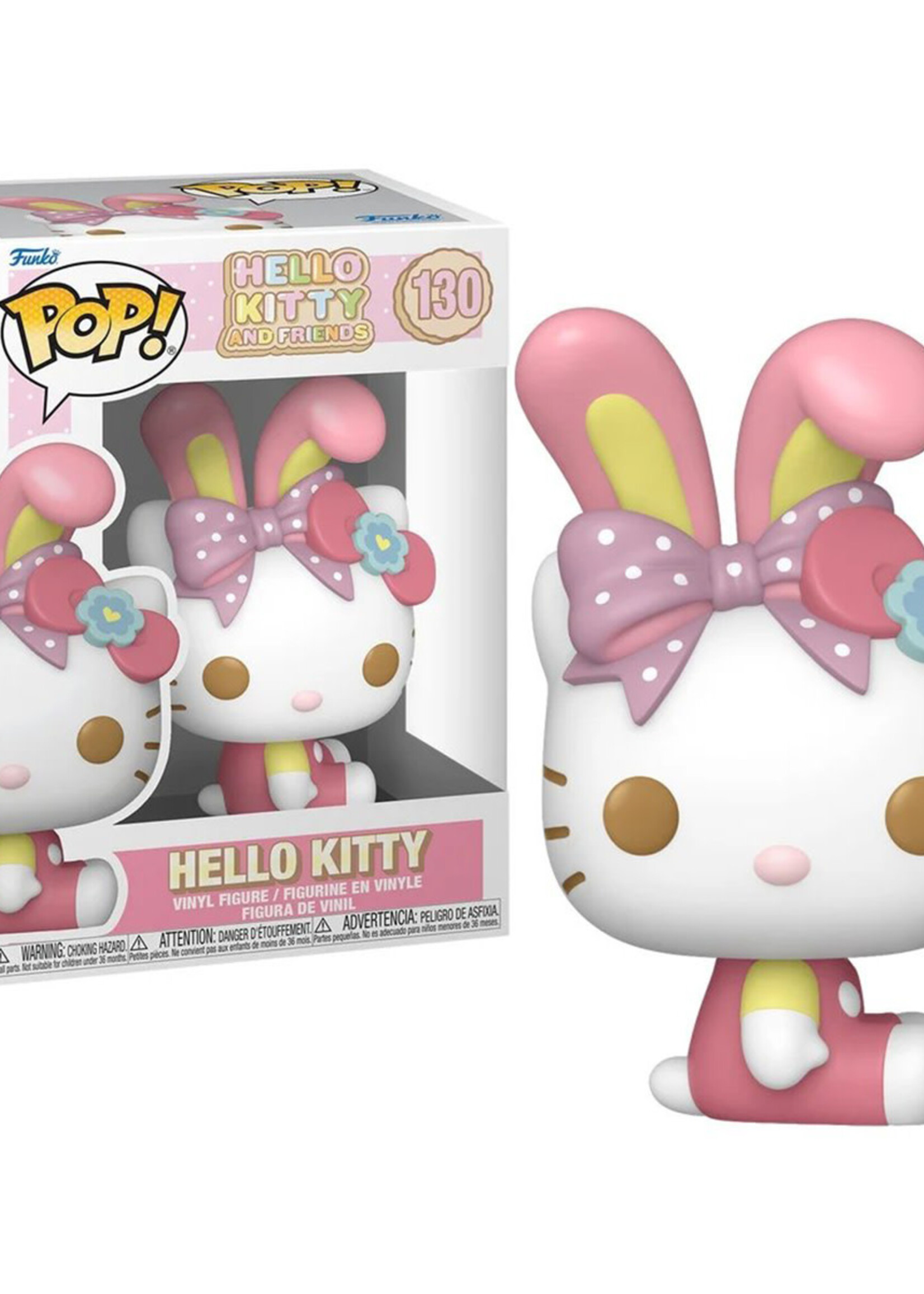 Hello Kitty Spring Funko Pop N° 130 Hello Kitty With Bunny Ears