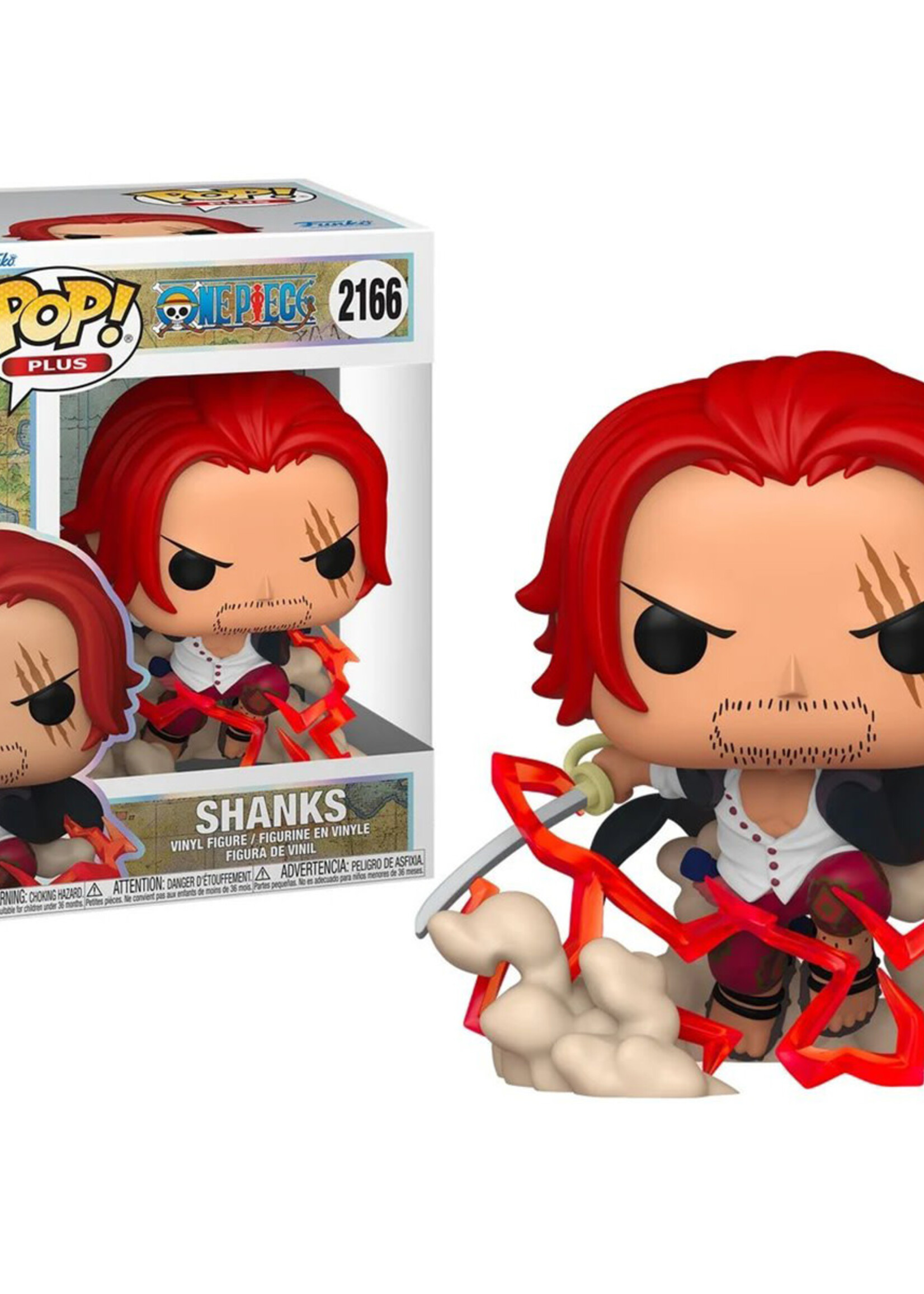 One Piece Funko Pop Plus N° 2166 Shanks