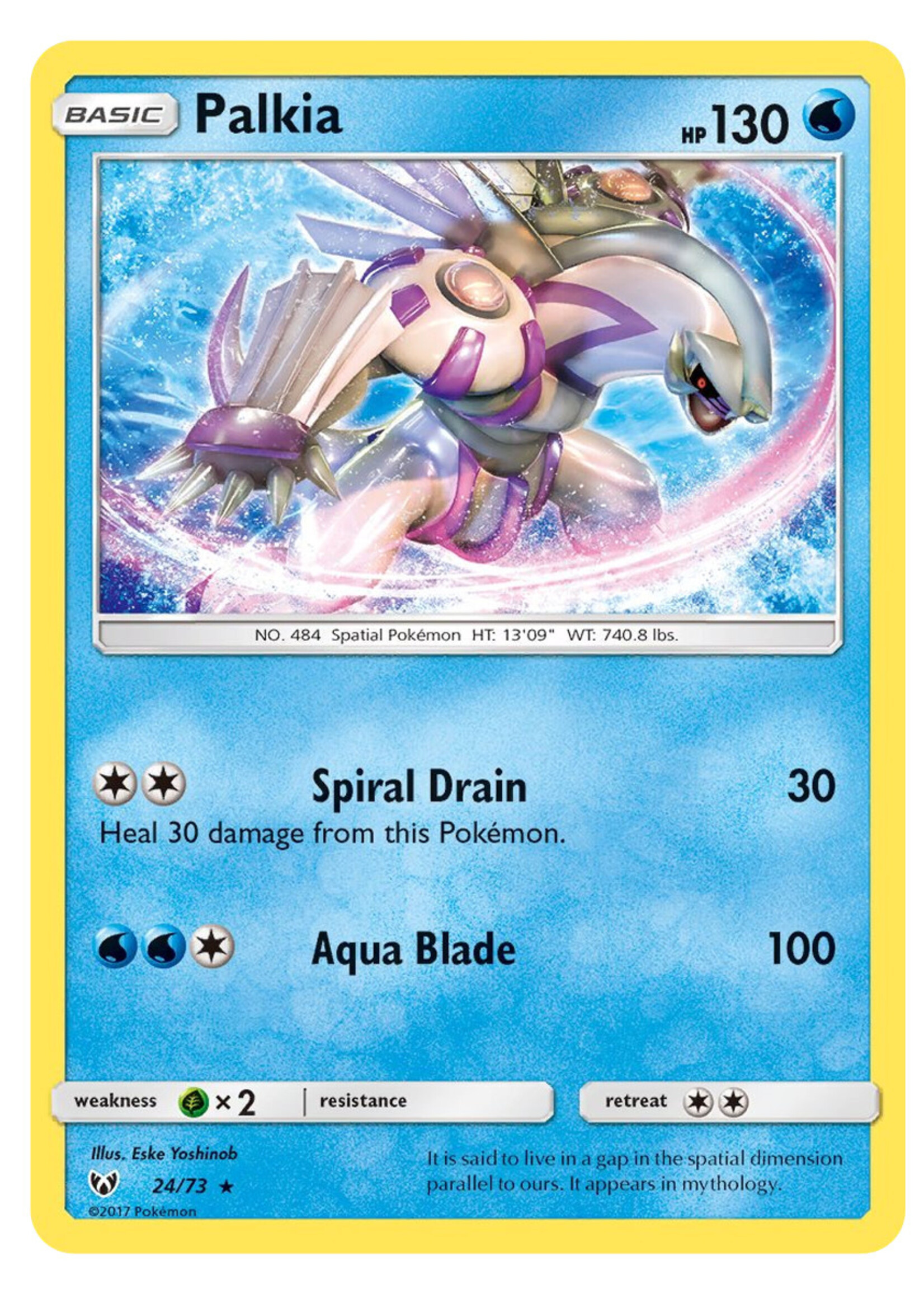Palkia 24 (SLG) Holo: near mint