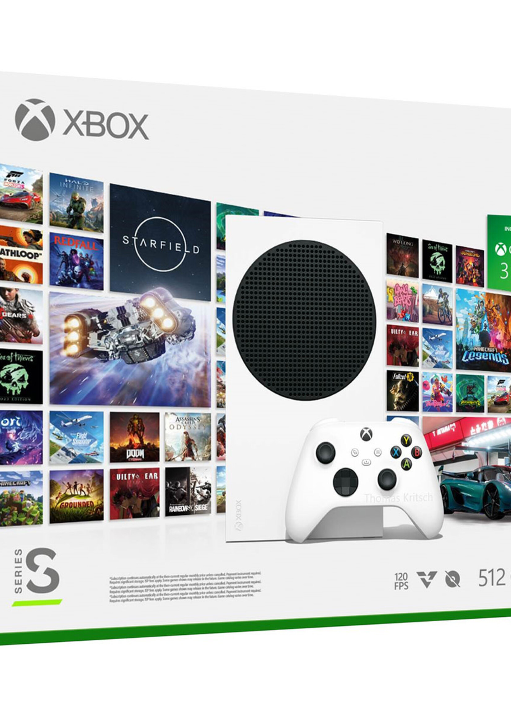 Xbox Series S Console 512GB + 3 Maanden Game Pass Ultimate