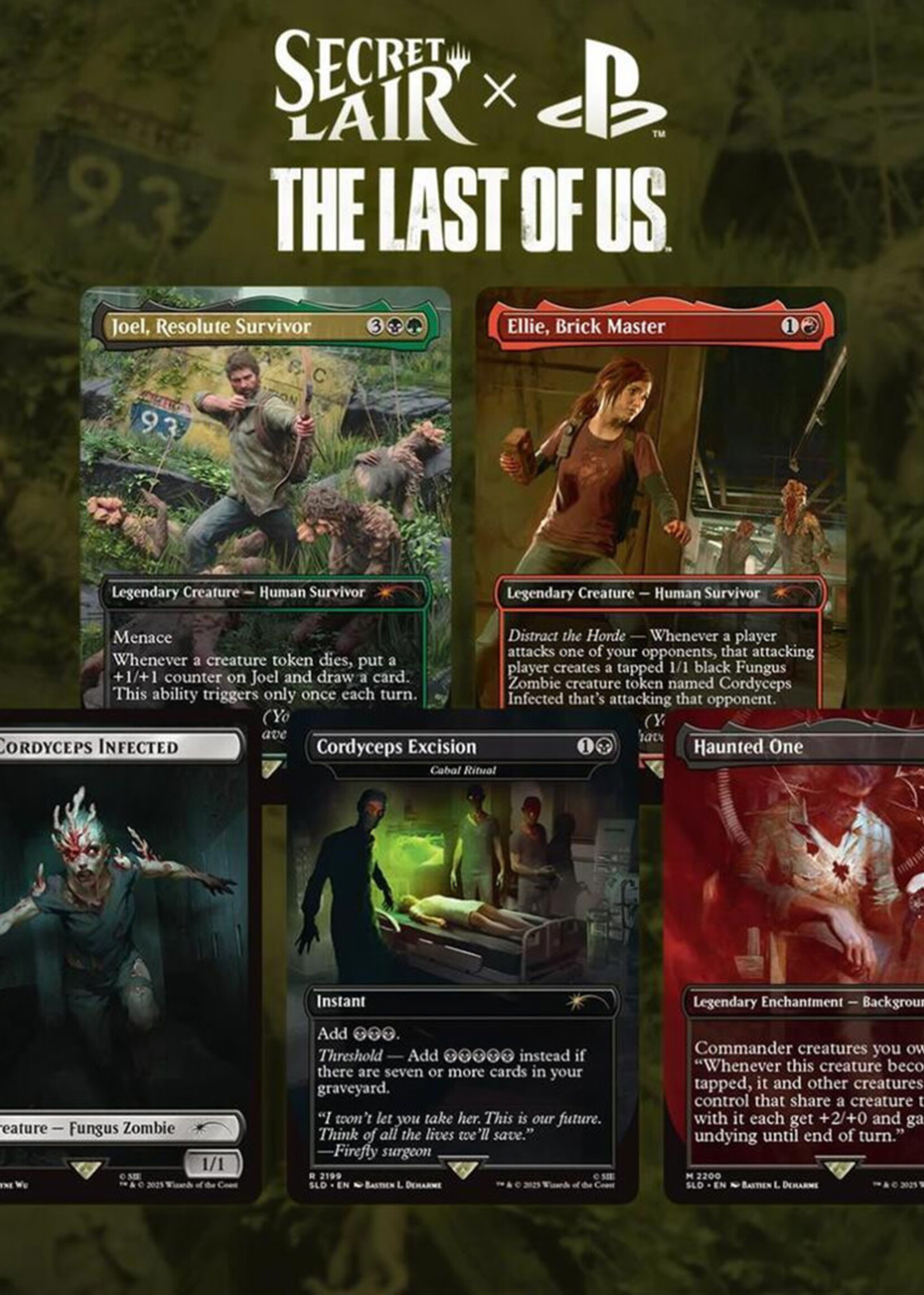 Magic Secret Lair x PlayStation The Last of Us Part I