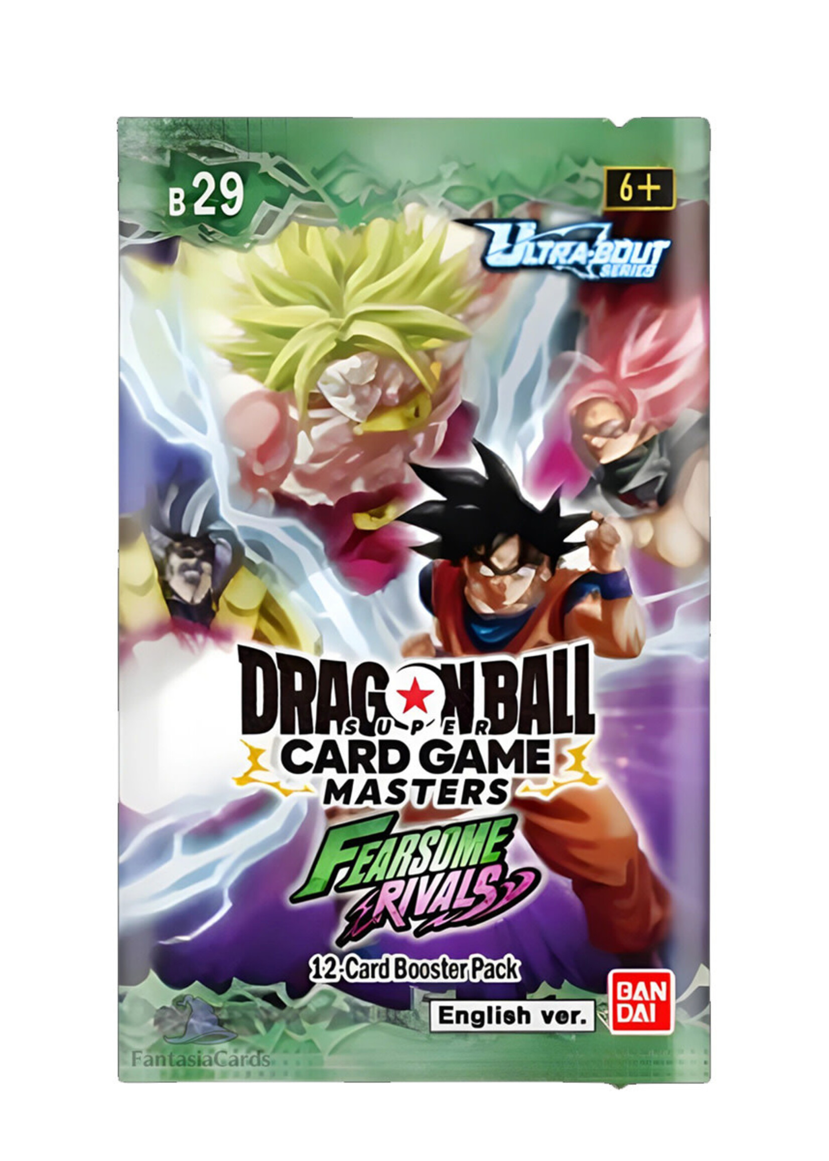 Dragon Ball B29 Fearsome Rivals Booster