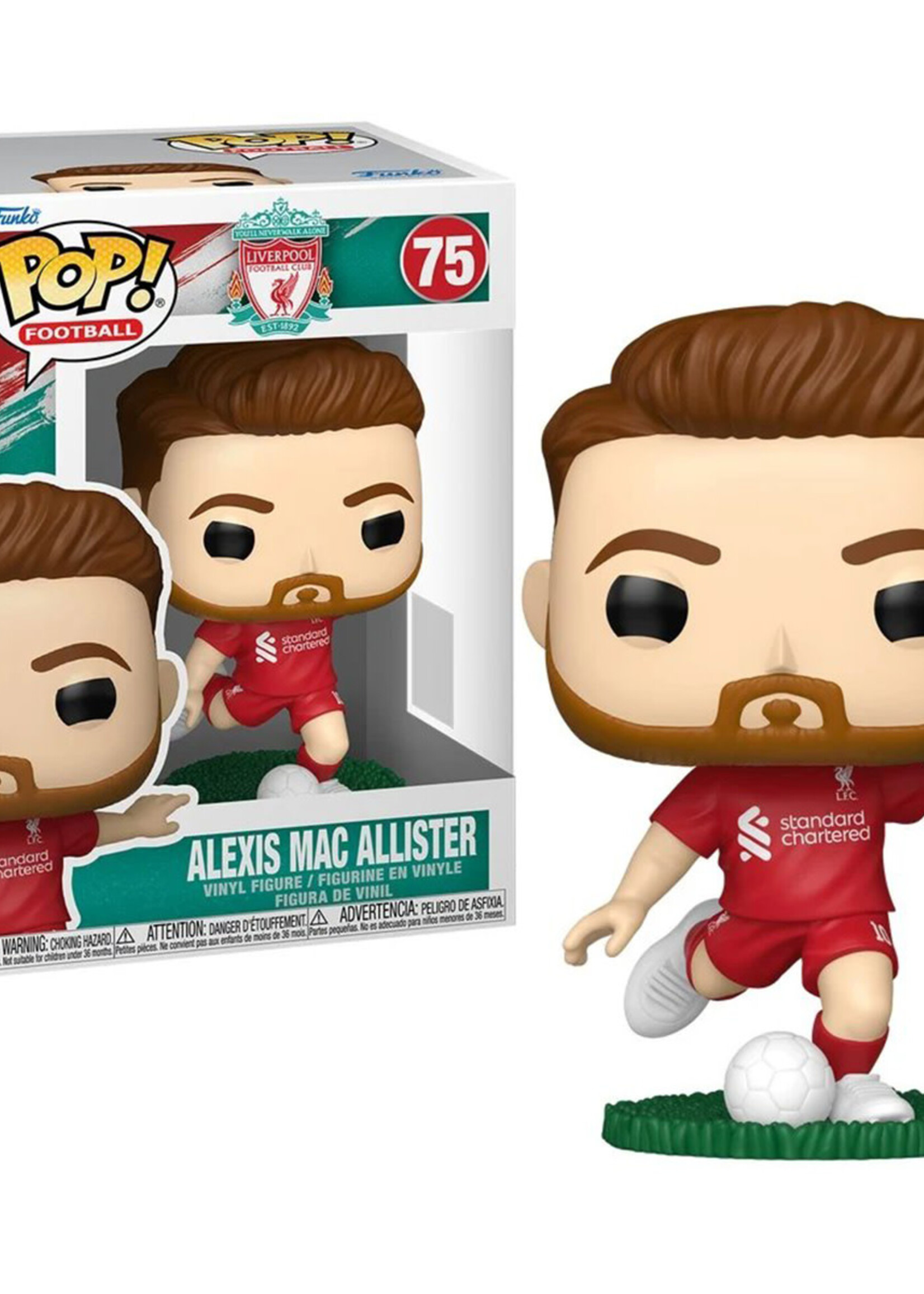 Liverpool Funko Pop N° 75 Alexis Mac Allister