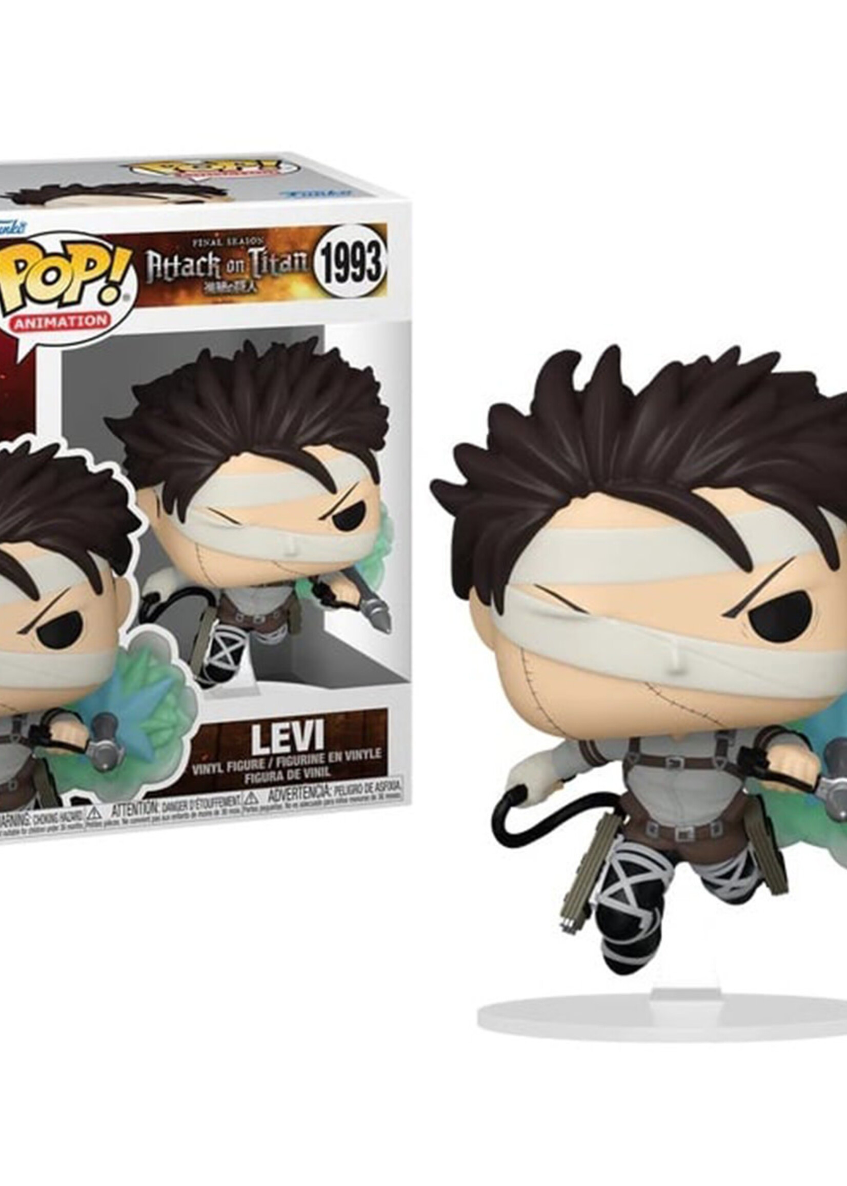 Attack On Titan Funko Pop N° 1993 Levi