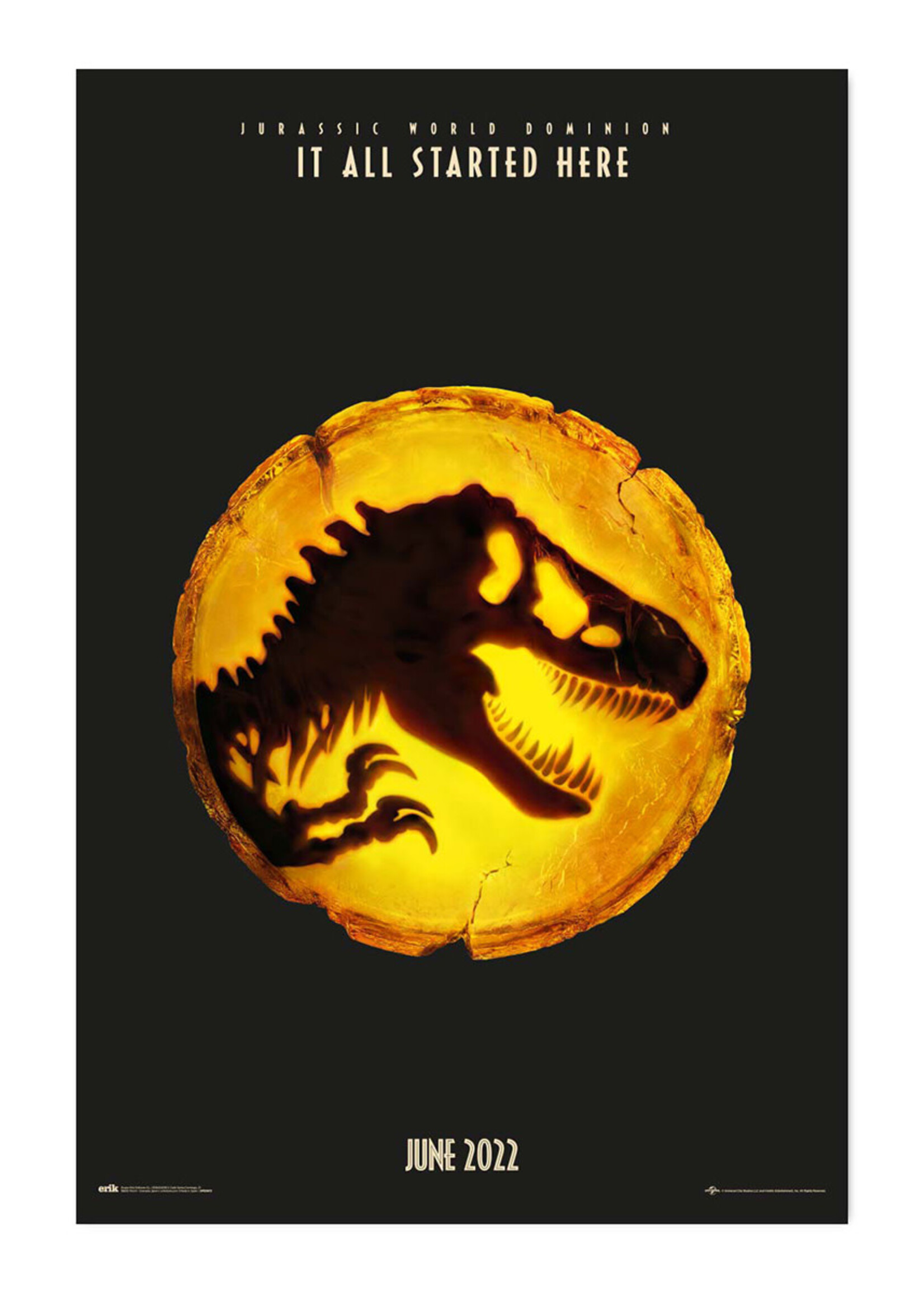 Jurassic World Dominion Poster  61x91cm