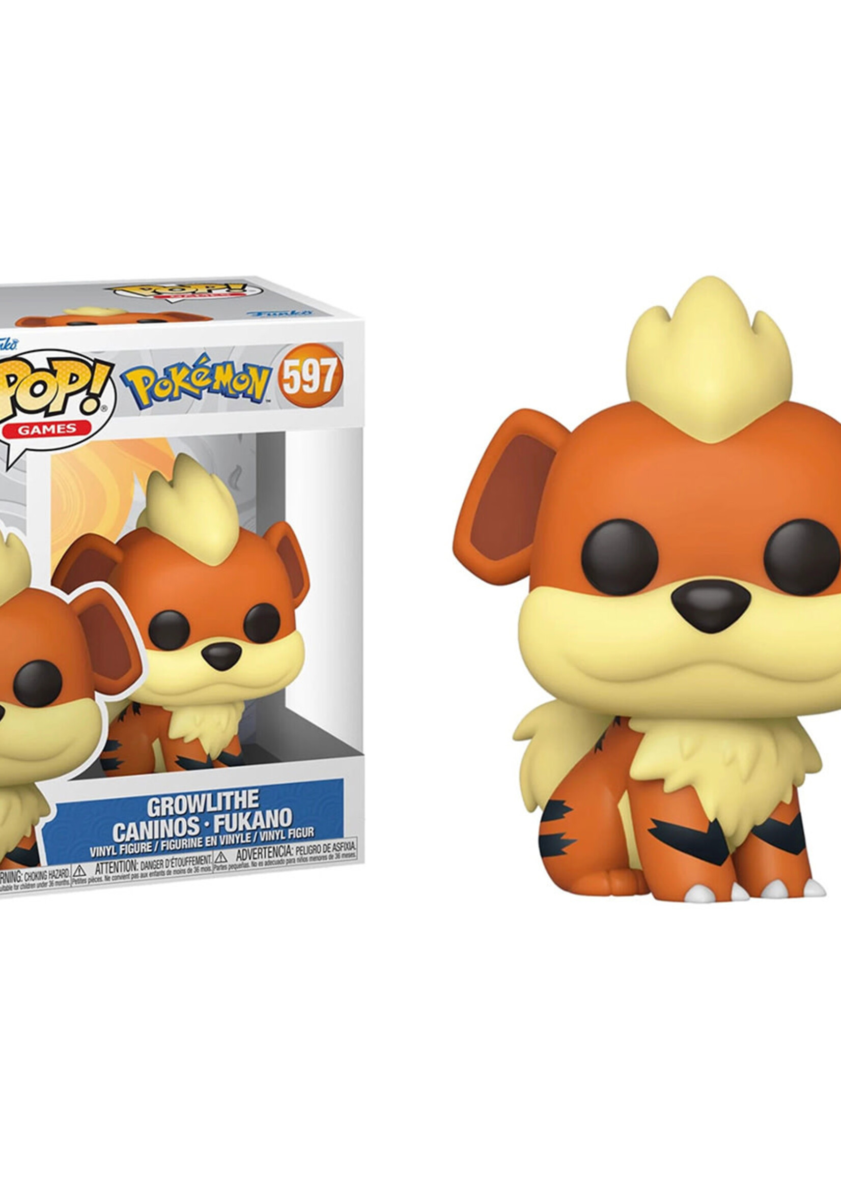 Pokemon Funko Pop N° 597 Growlithe