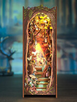 Book Nook Kit DIY The Grace of the Forest 89pc + LED Light