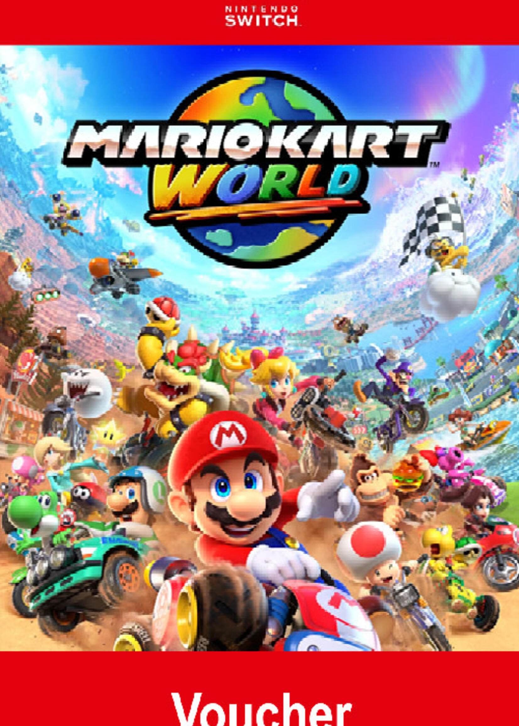 Mario Kart World Switch 2 VOUCHER