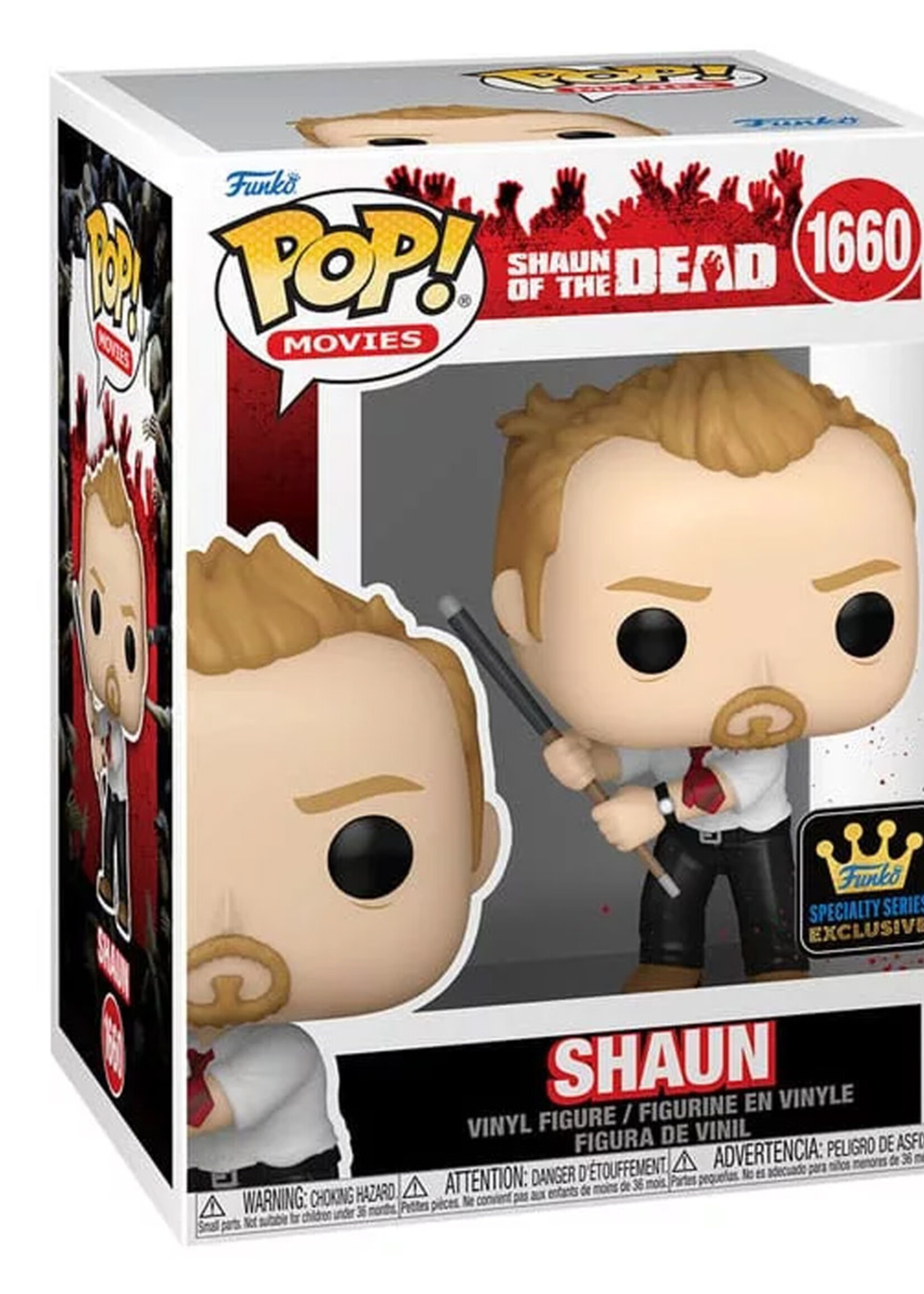 Shaun Of The Dead Funko Pop N° 1660 Shaun Specialty Series