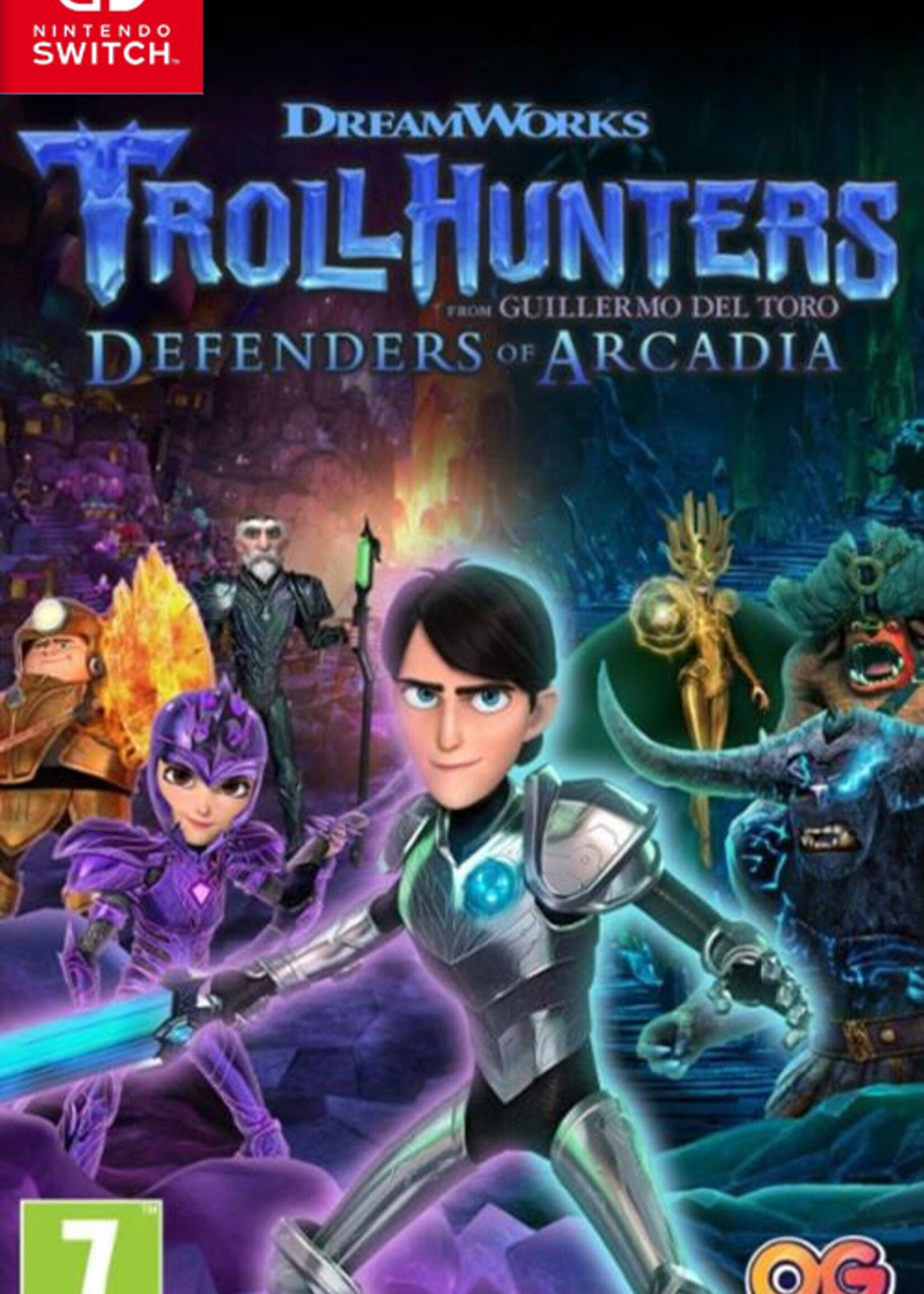 Dreamworks Trollhunters Defenders Of Arcadia Switch