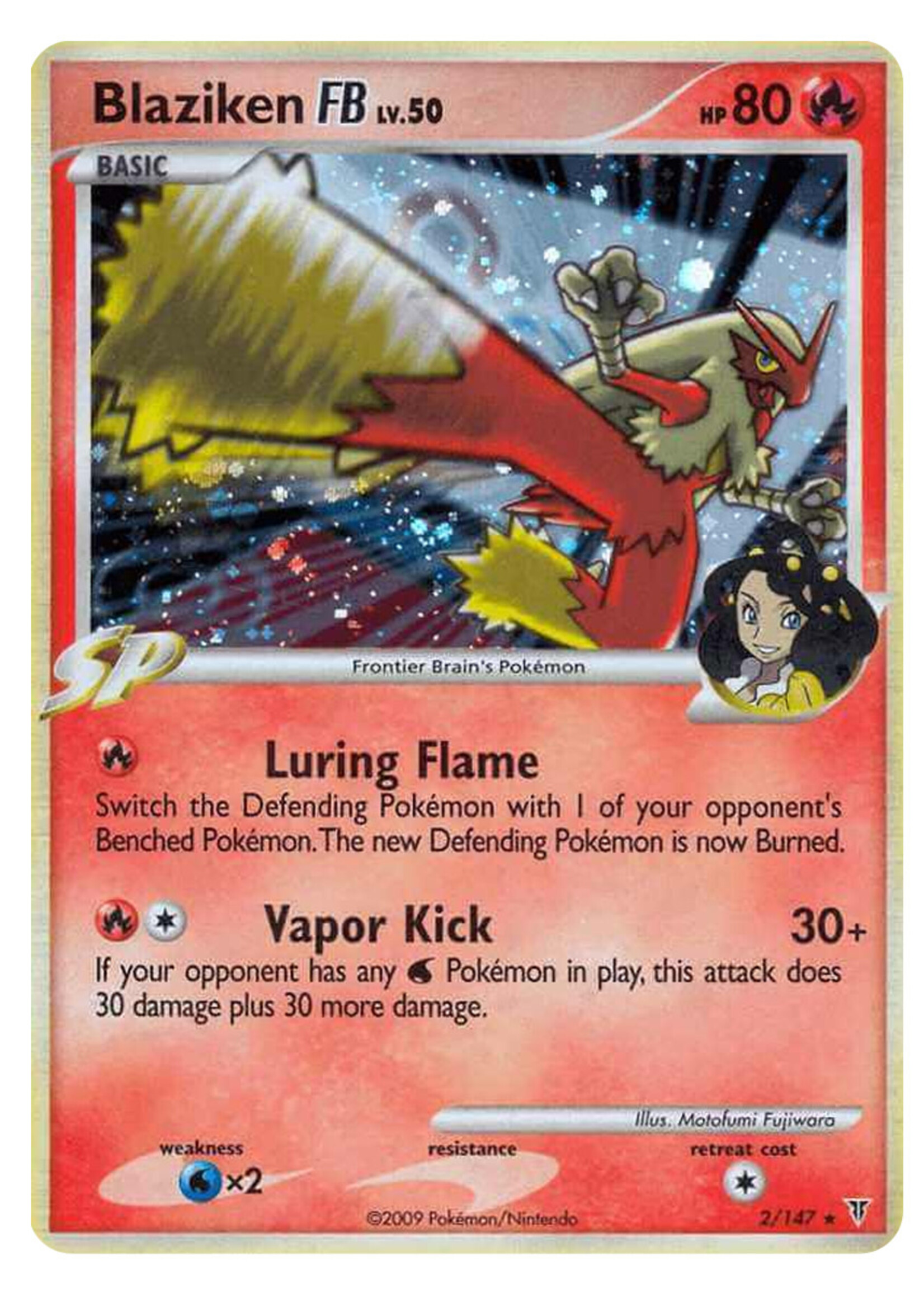 Blaziken [FB] Lv.50 (SV) Holo: light played