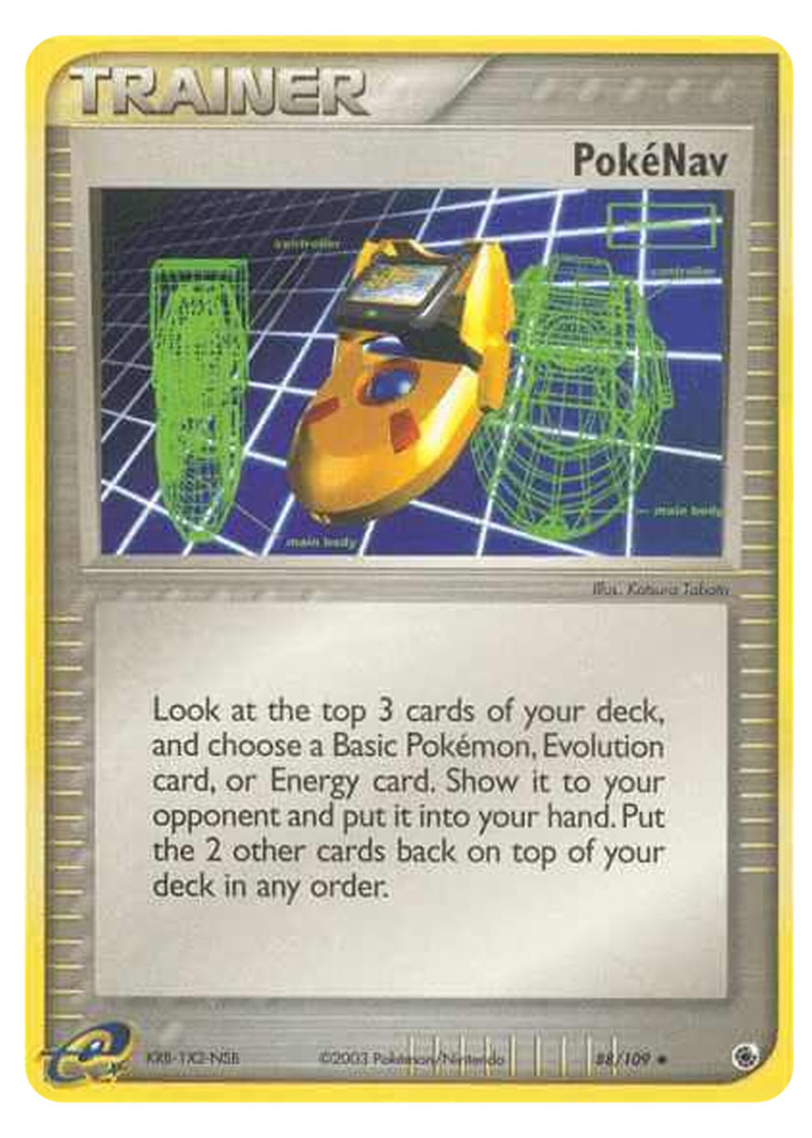 Pokénav 88 (RS) Reverse Holo: good