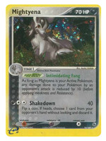 Mightyena 10 (RS) Reverse Holo: light played
