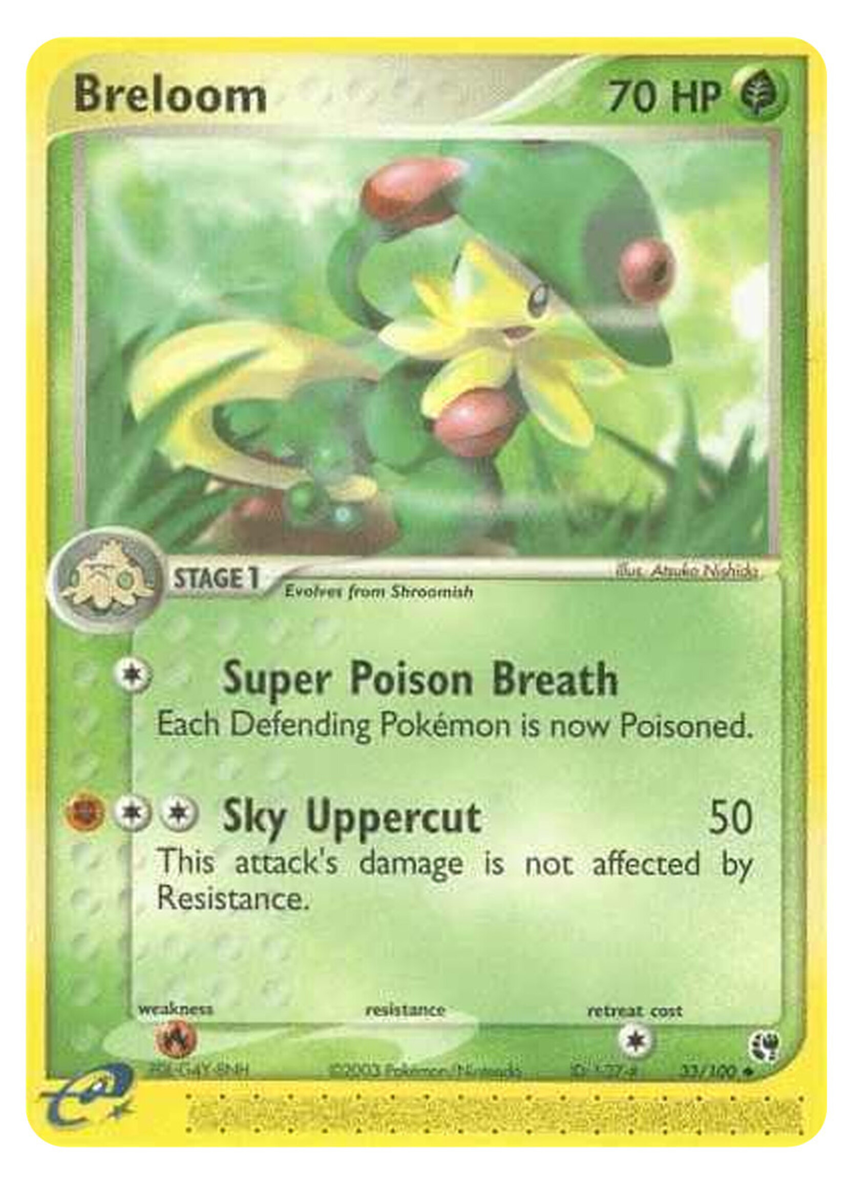 Breloom 33 (SS) Reverse Holo: good