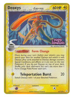 Deoxys Delta Species 6 (HP) Stamped: light played