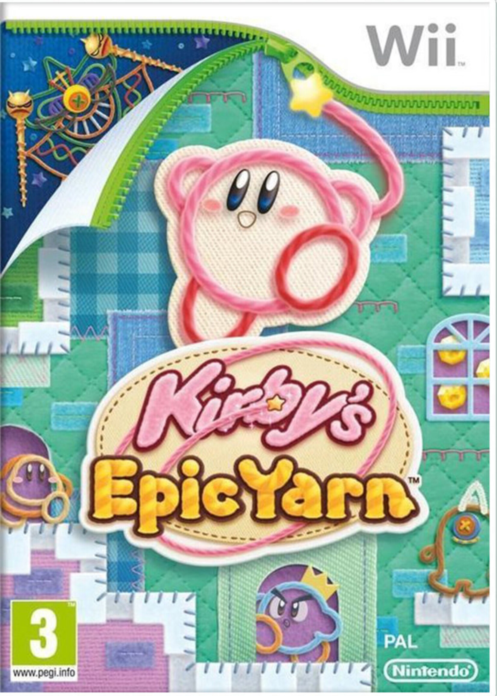 Kirby's Epic Yarn Wii