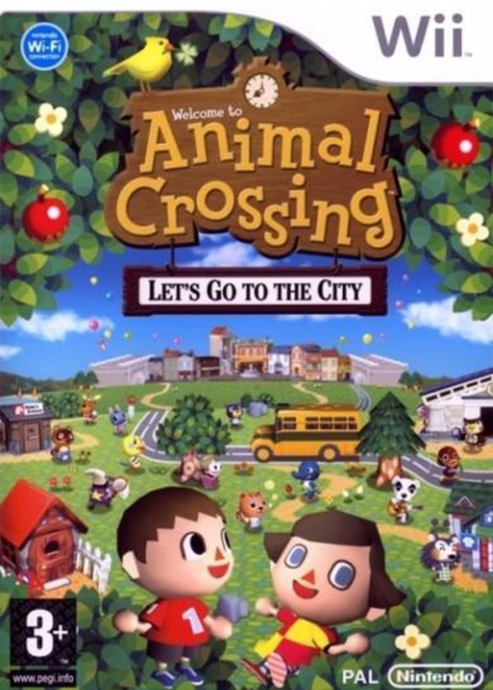 Animal Crossing Let's Go To The City Wii