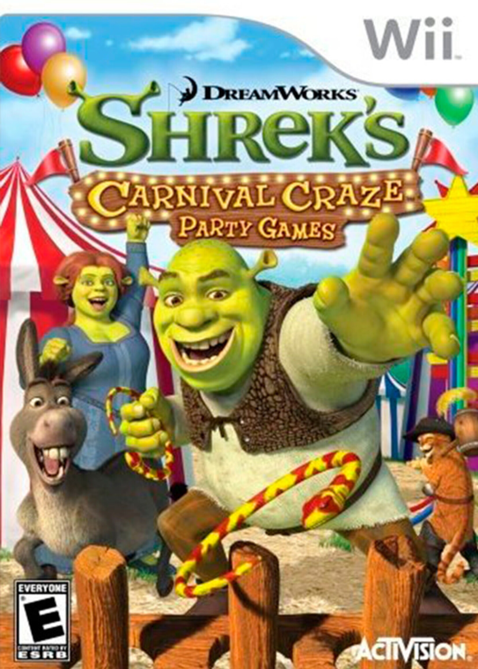 Shrek's Crazy Party Games Wii