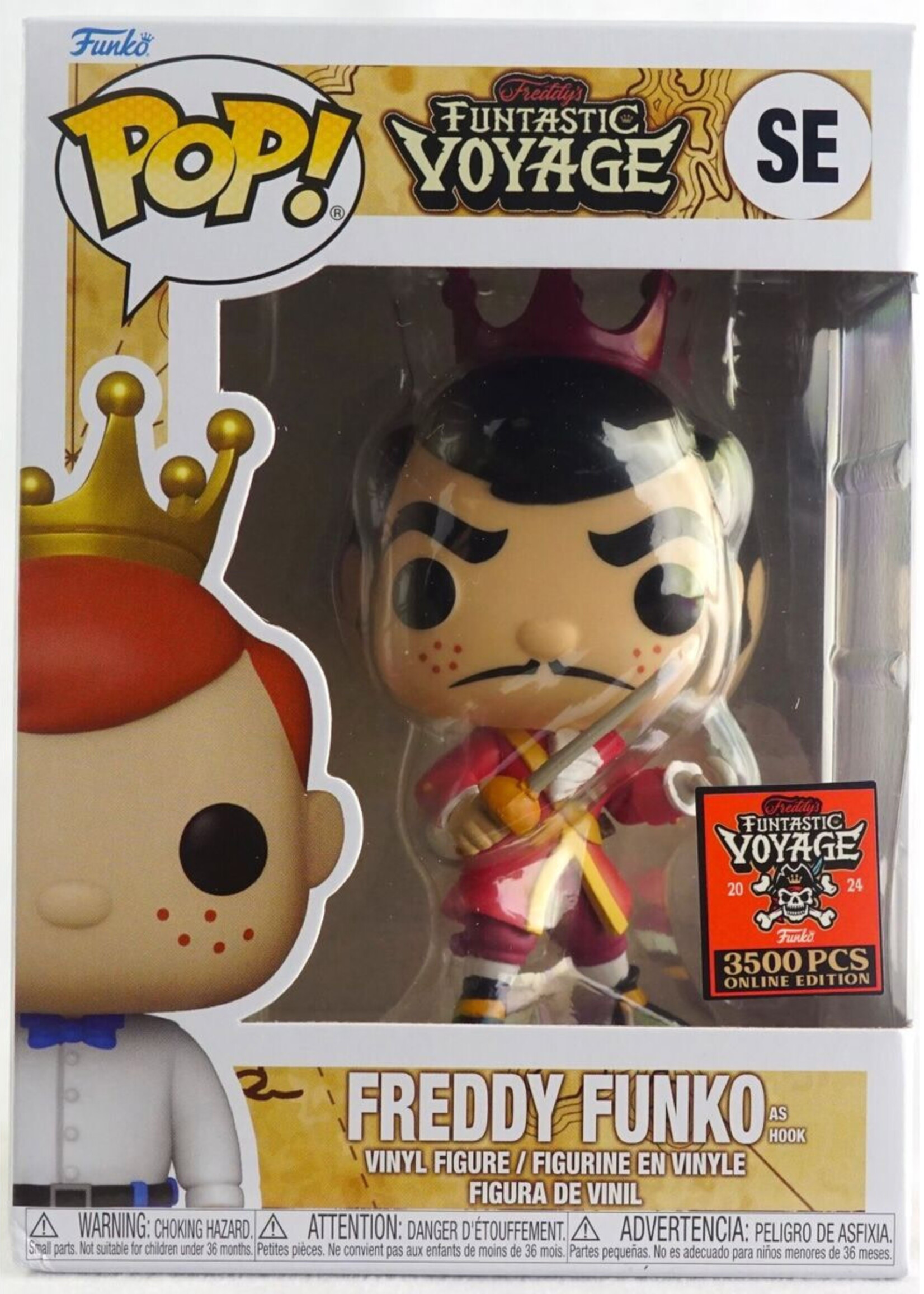 Freddy Funtastic Voyage Funko Pop Freddy Funko As Hook SE
