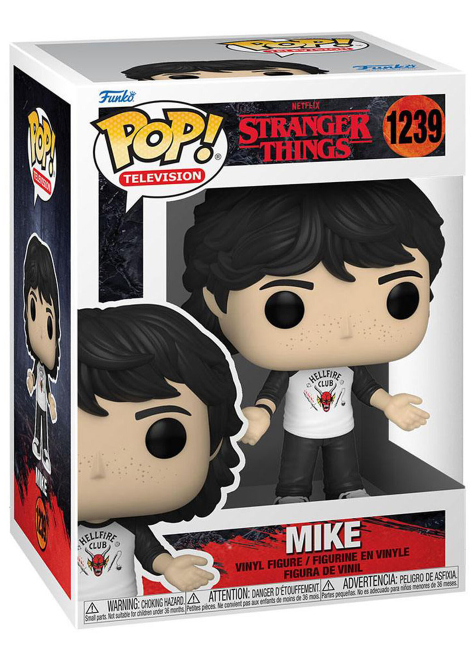 Stranger Things Funko Pop N° 1239 S4 Mike