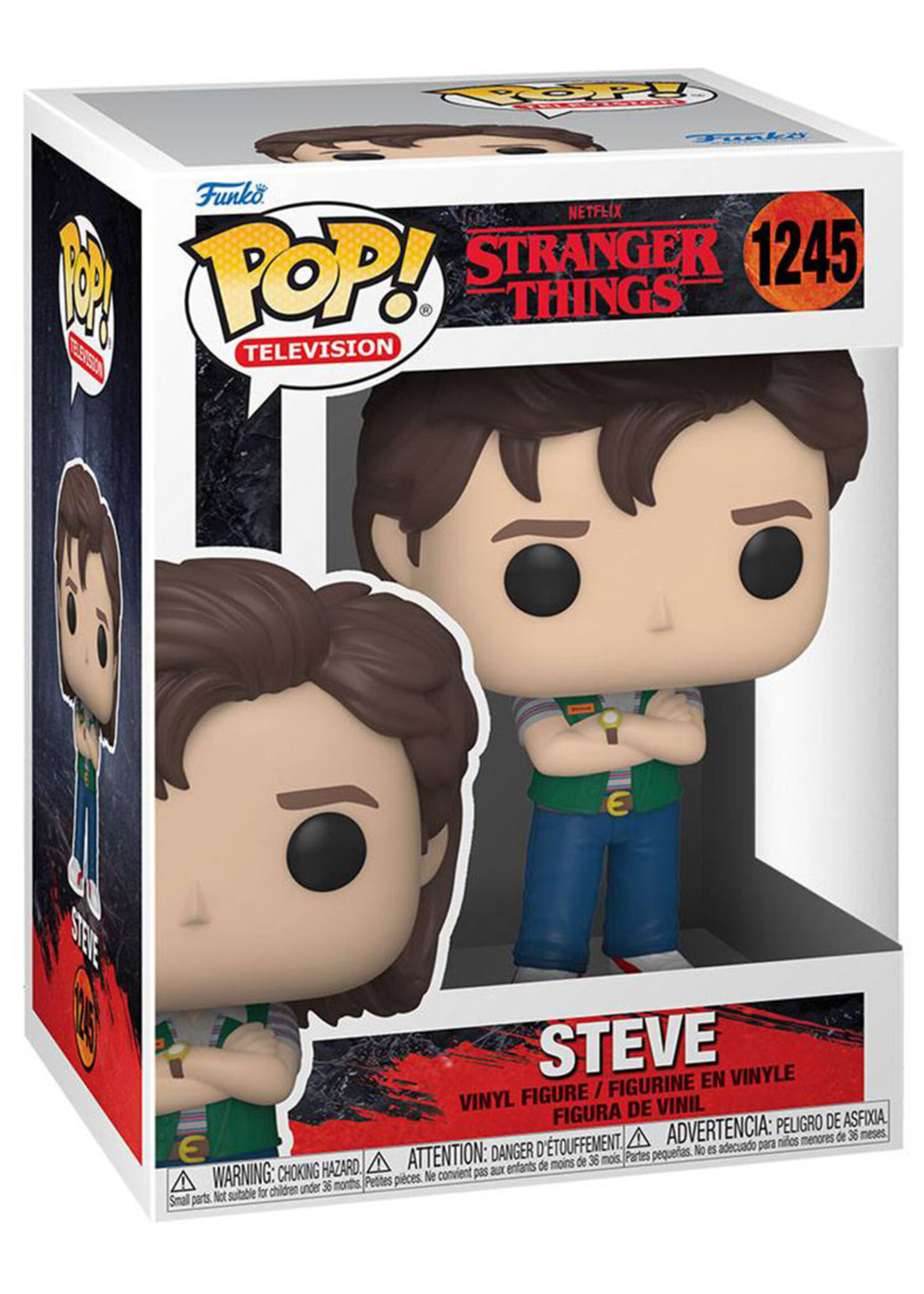 Stranger Things Funko Pop N° 1245 S4 Steve