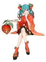 Hatsune Miku Flower Fairy Winter Statue Noodle Stopper 15cm
