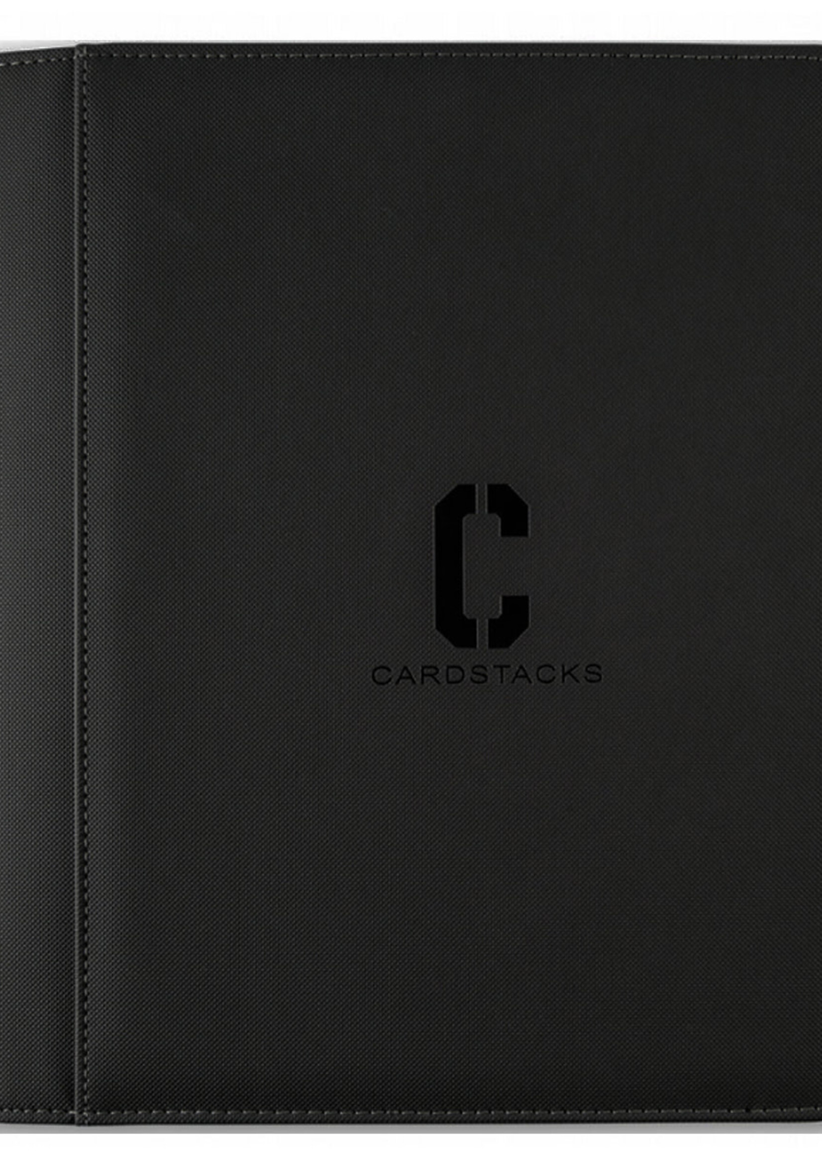 CardStacks 4-Pocket Toploader Map 128 Kaarten Zwart