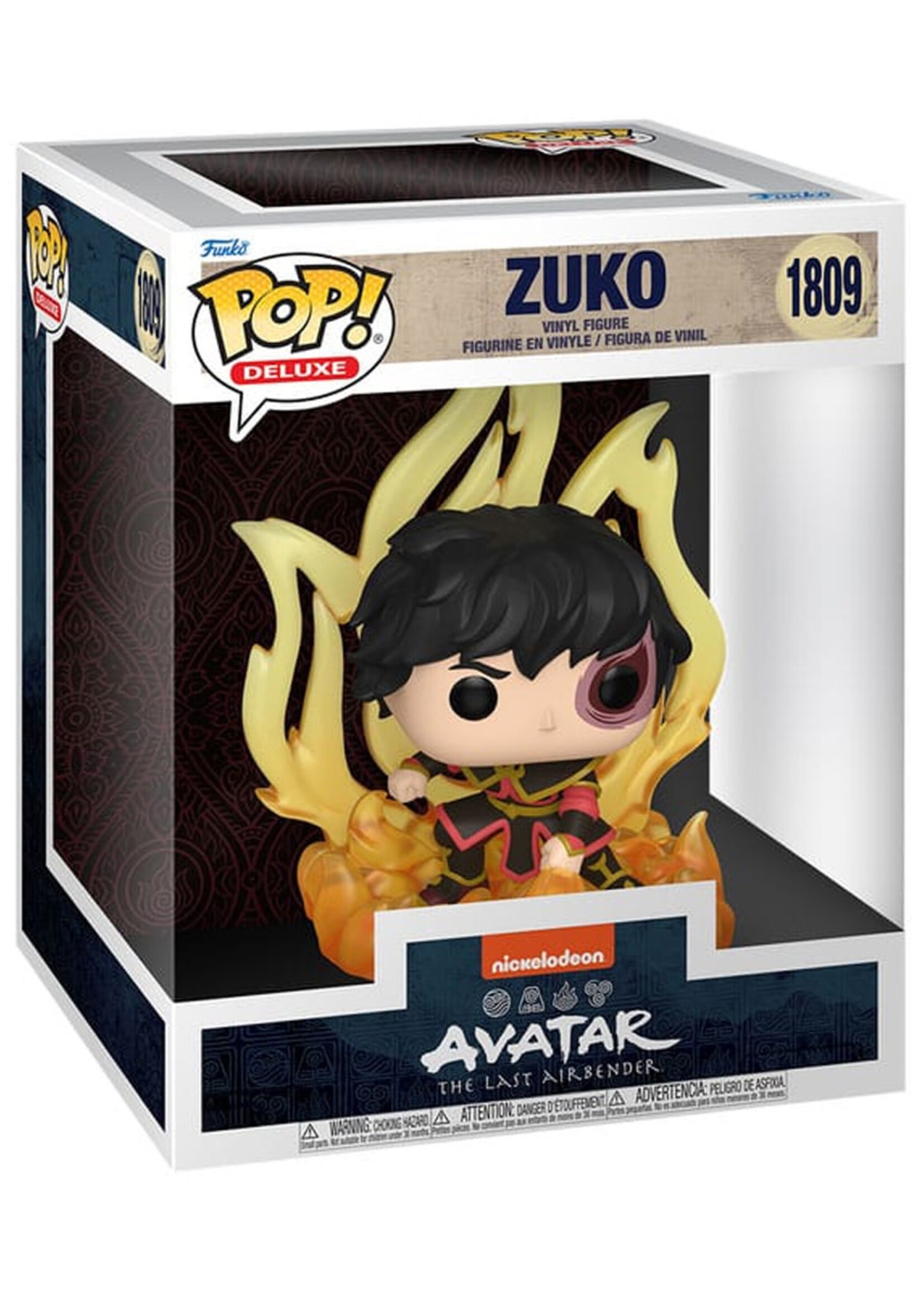 Avatar The Last Airbender Funko Pop Deluxe N°1809 Zuko