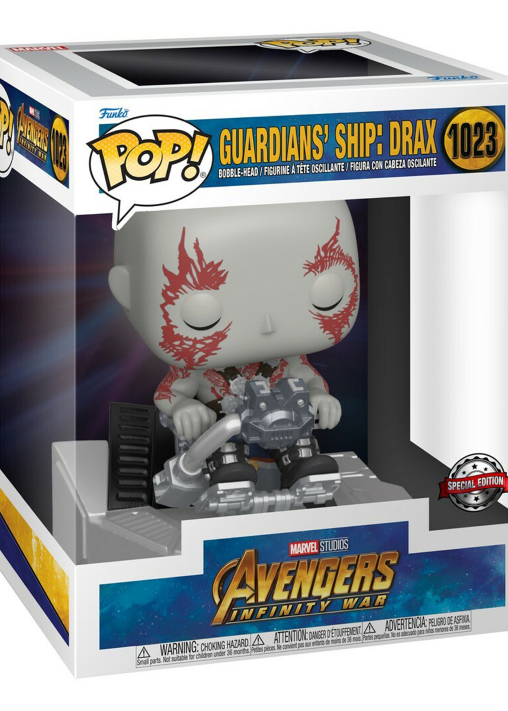 Avengers Infinity War Funko N° 1023 Guardians Ship Drax