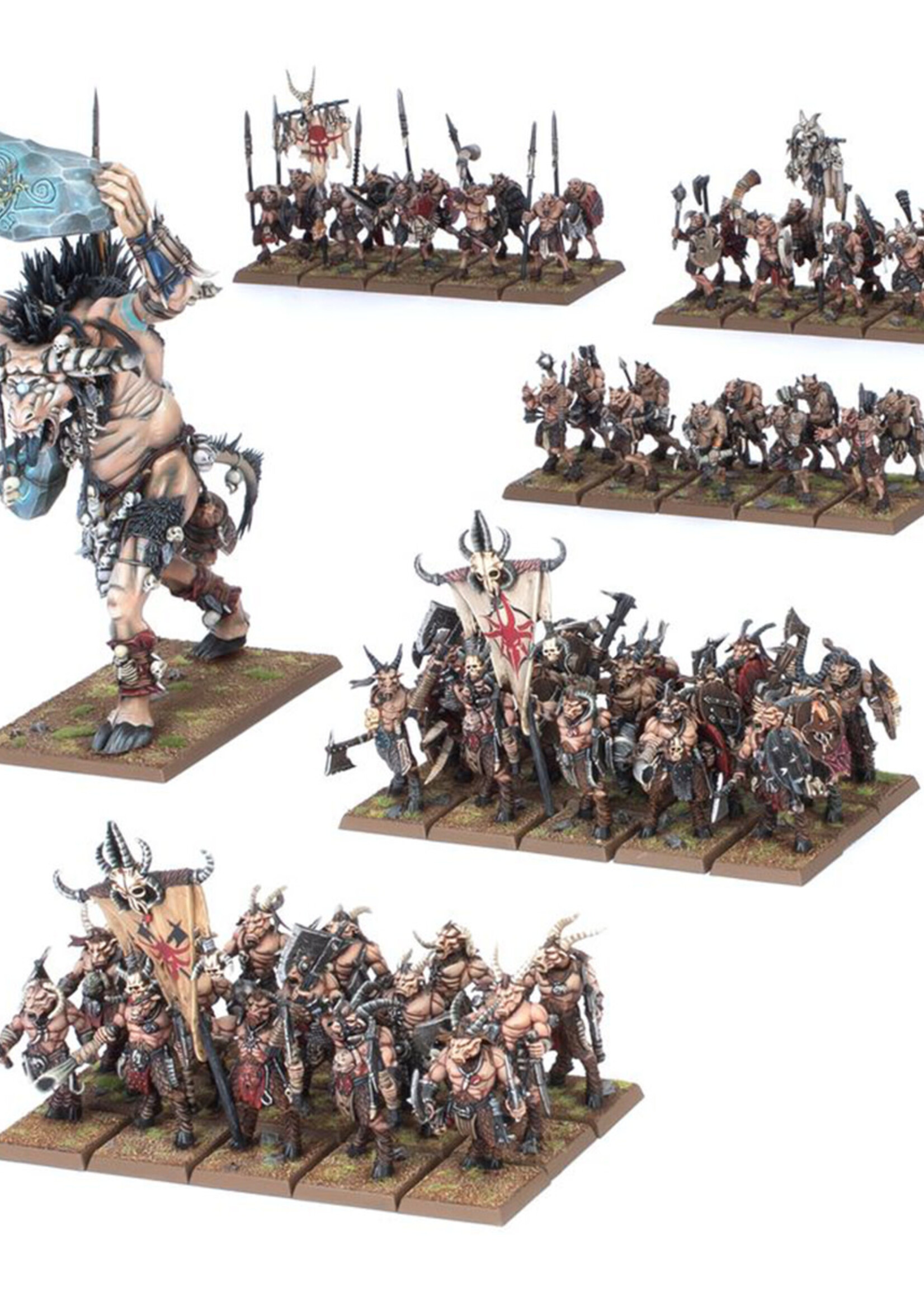 Beastmen Brayherds Battalion Warhammer TOW