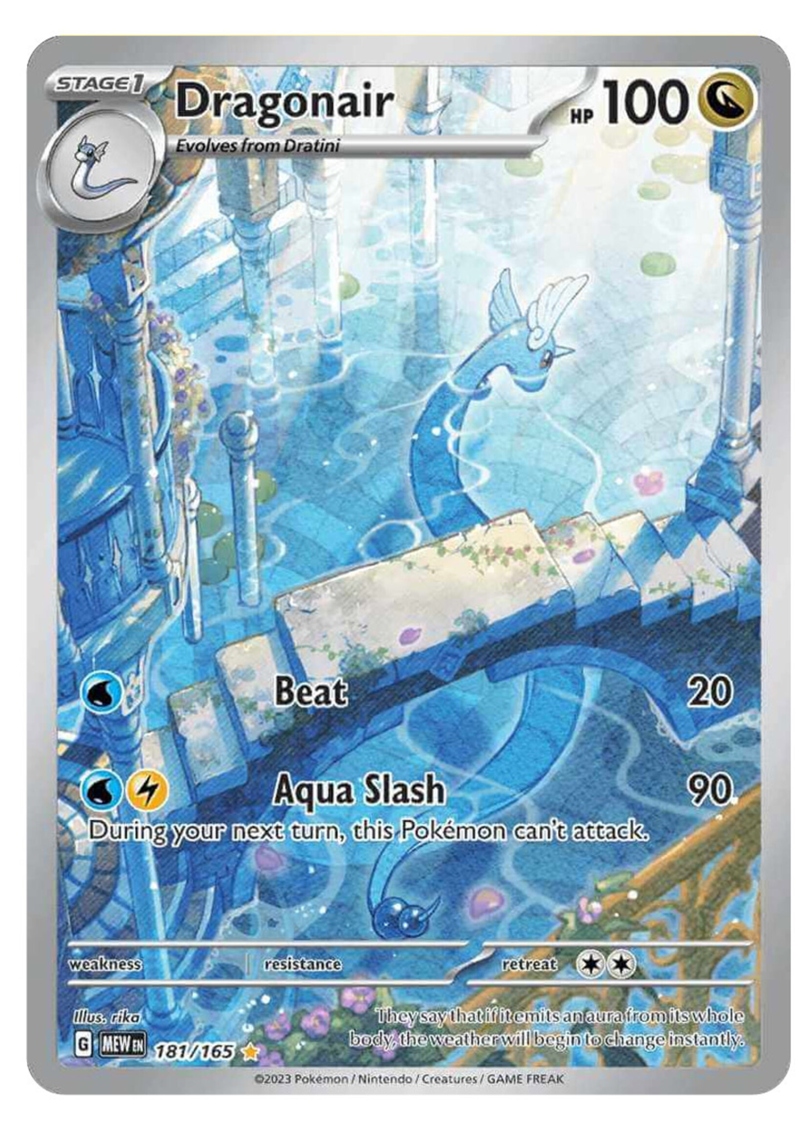 Dragonair 181 (MEW): near mint