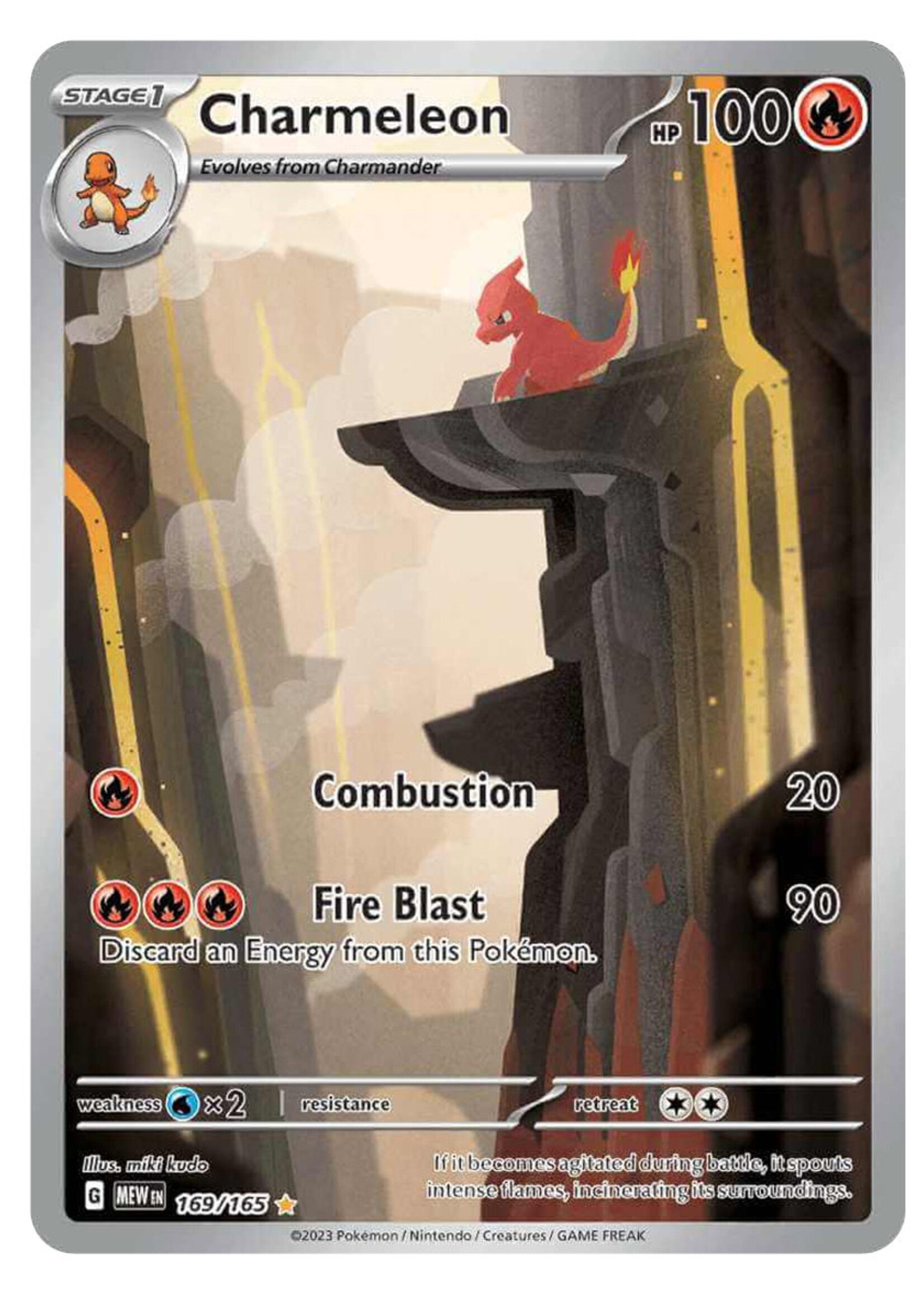 Charmeleon 169 (MEW): near mint