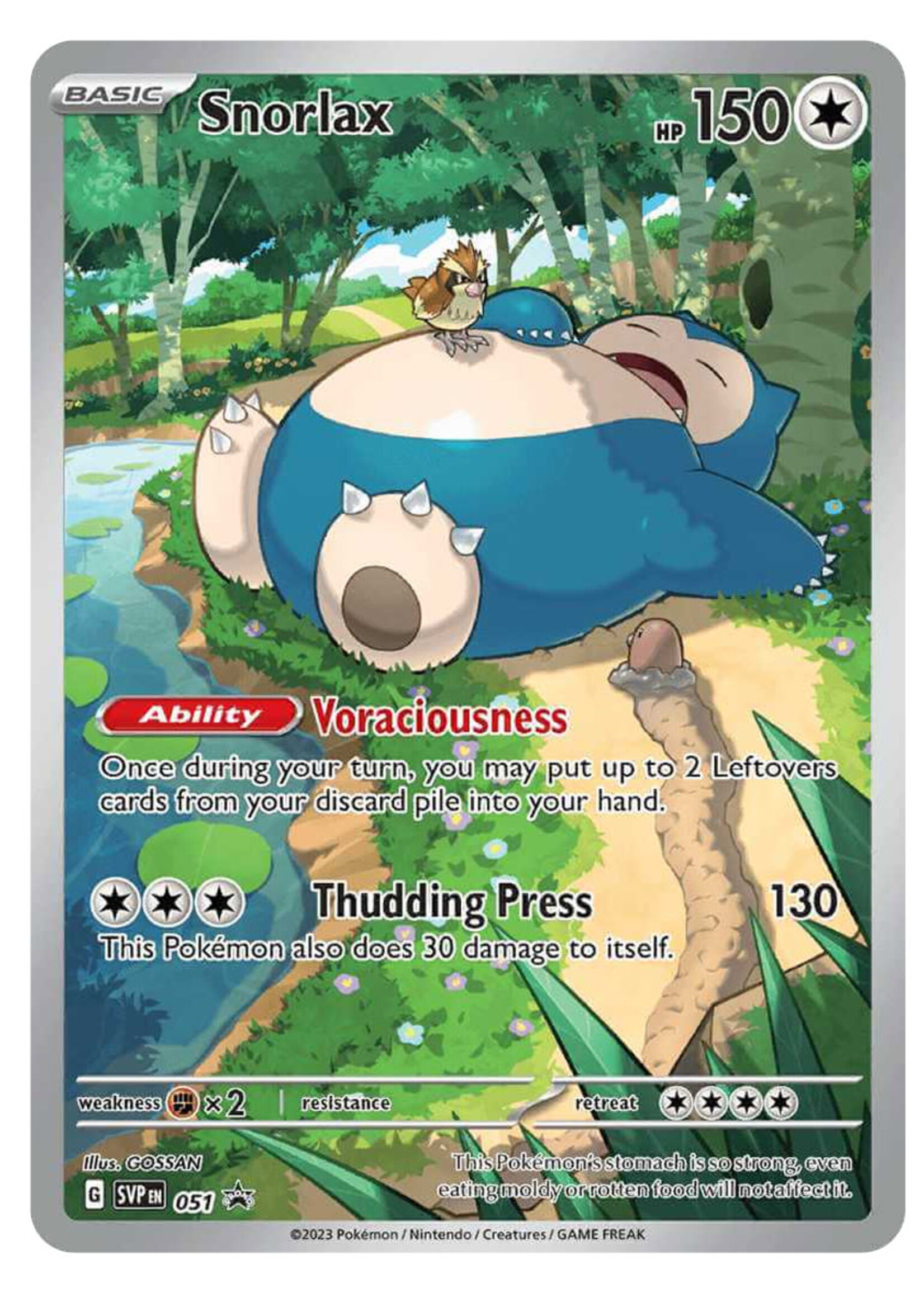 Snorlax 51 (SVP): near mint