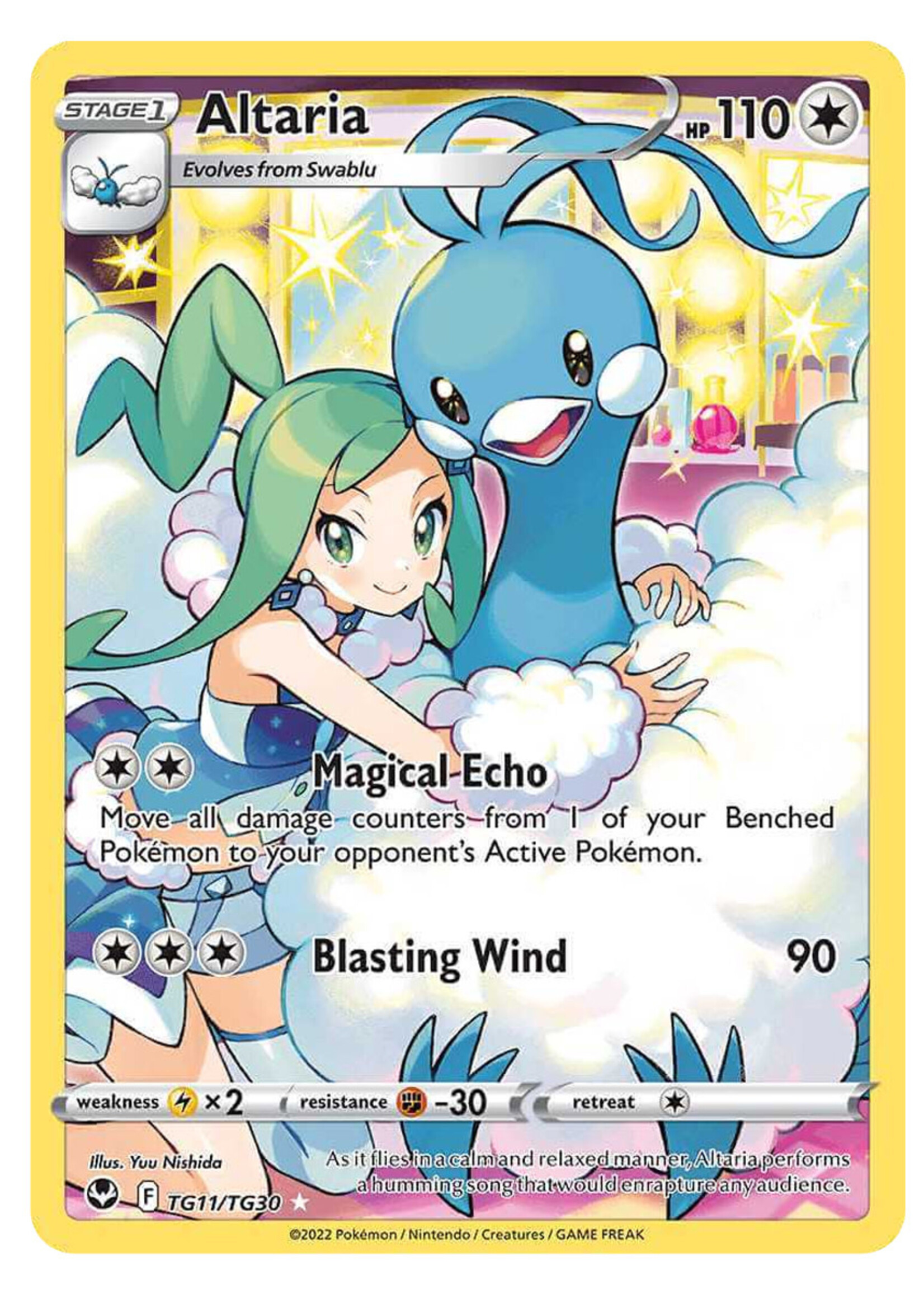 Altaria TG11 (SIT): near mint