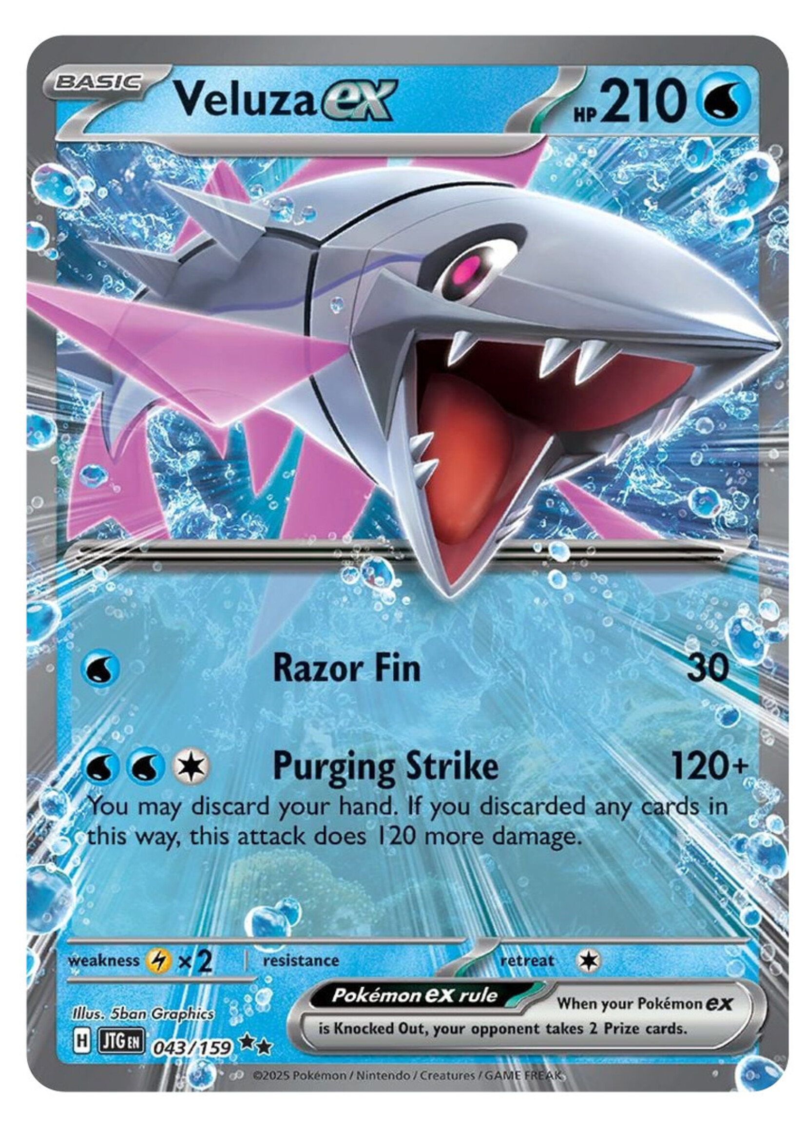 Veluza Ex 43 (JTG): near mint