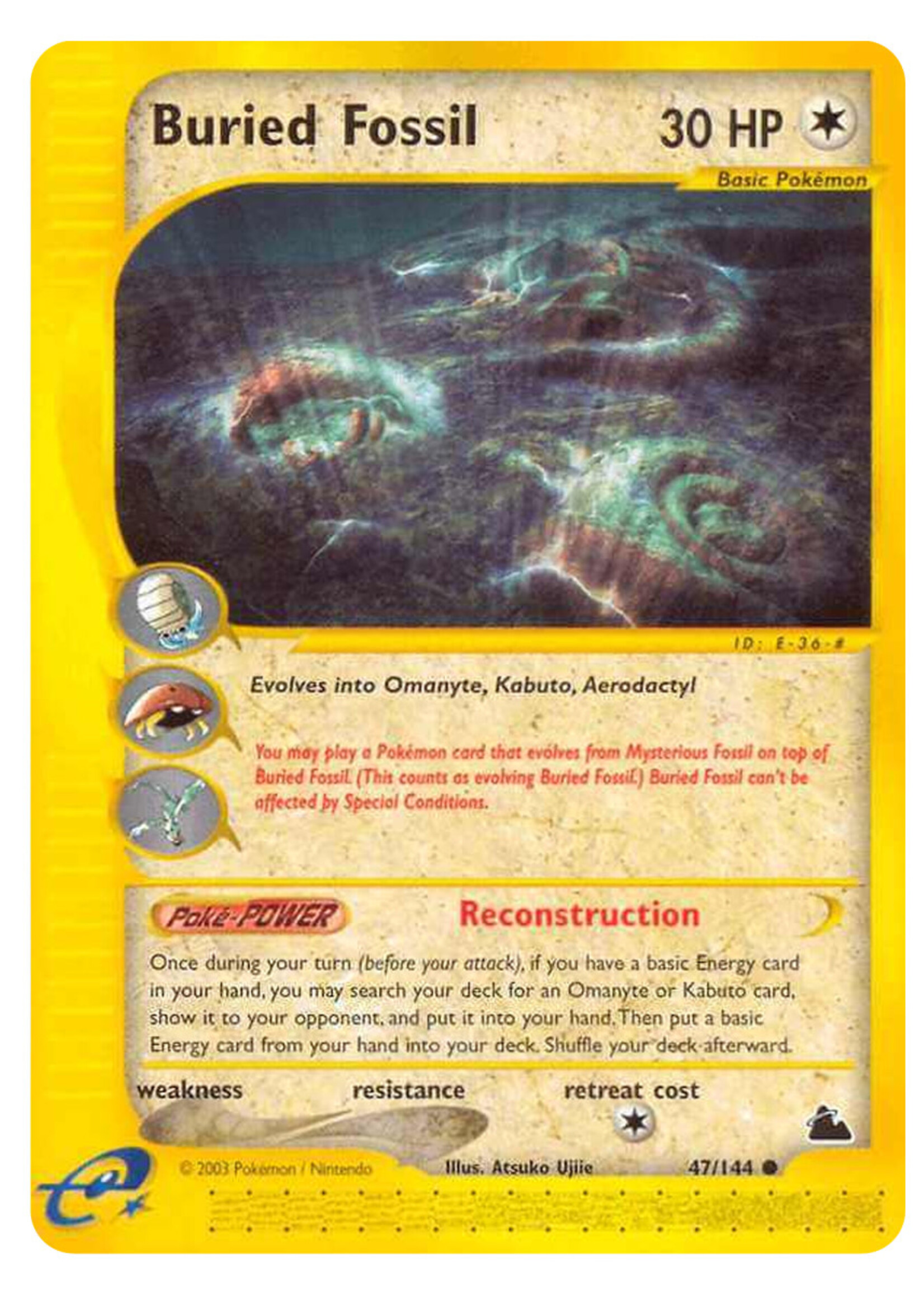 Buried Fossil 47 (SK): good