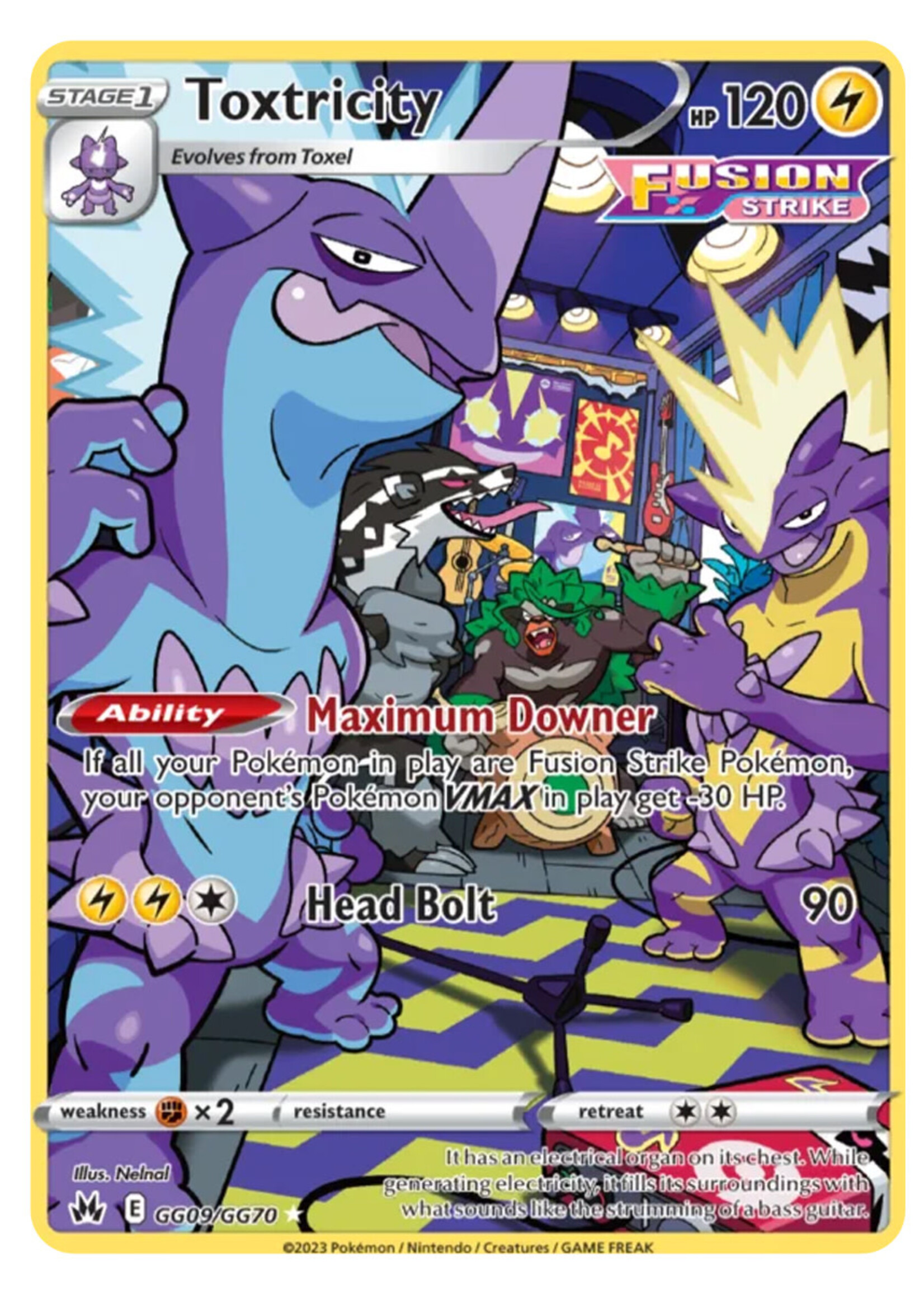 Toxtricity GG09 (CRZ): near mint