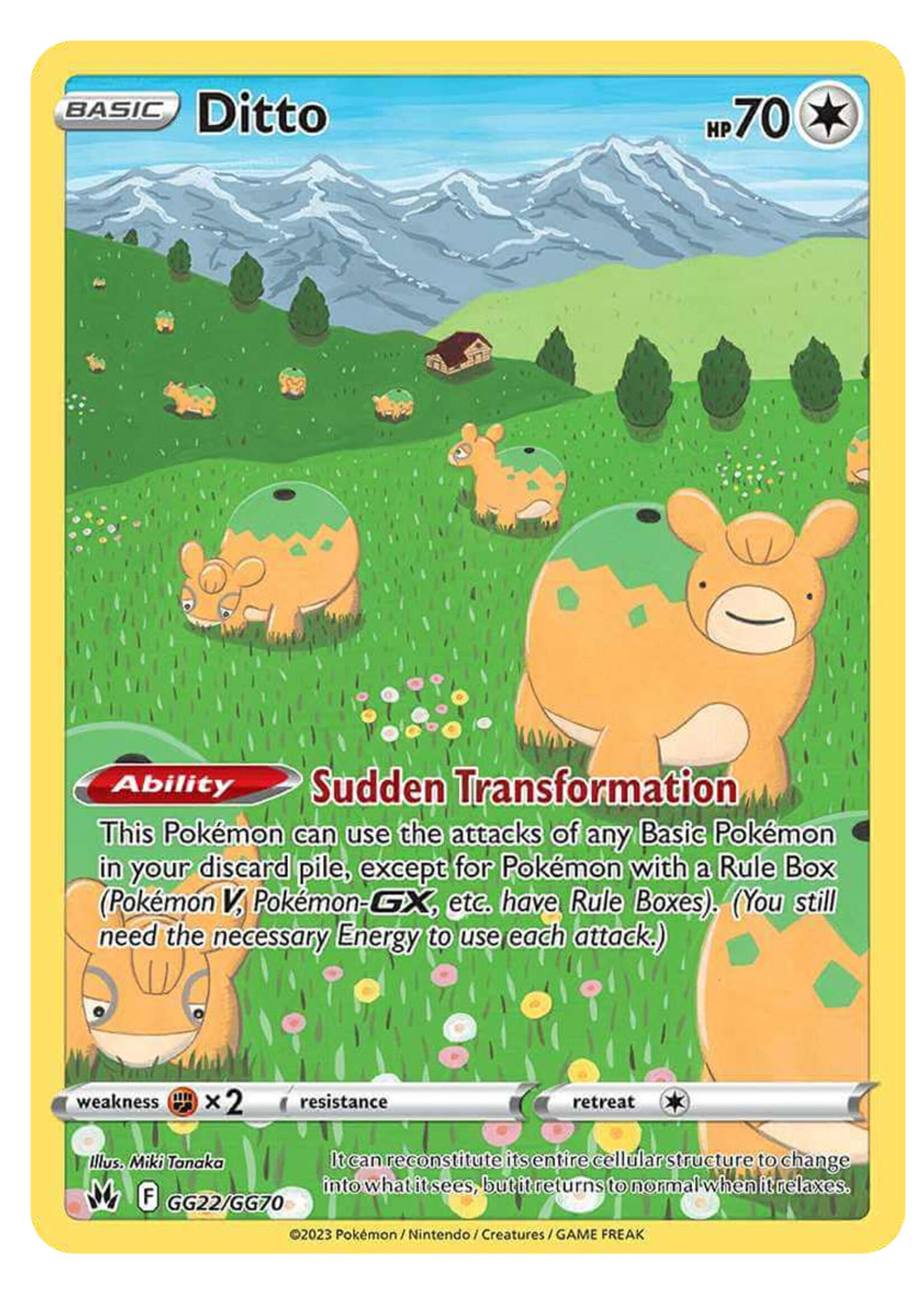 Ditto GG22 (CRZ): near mint