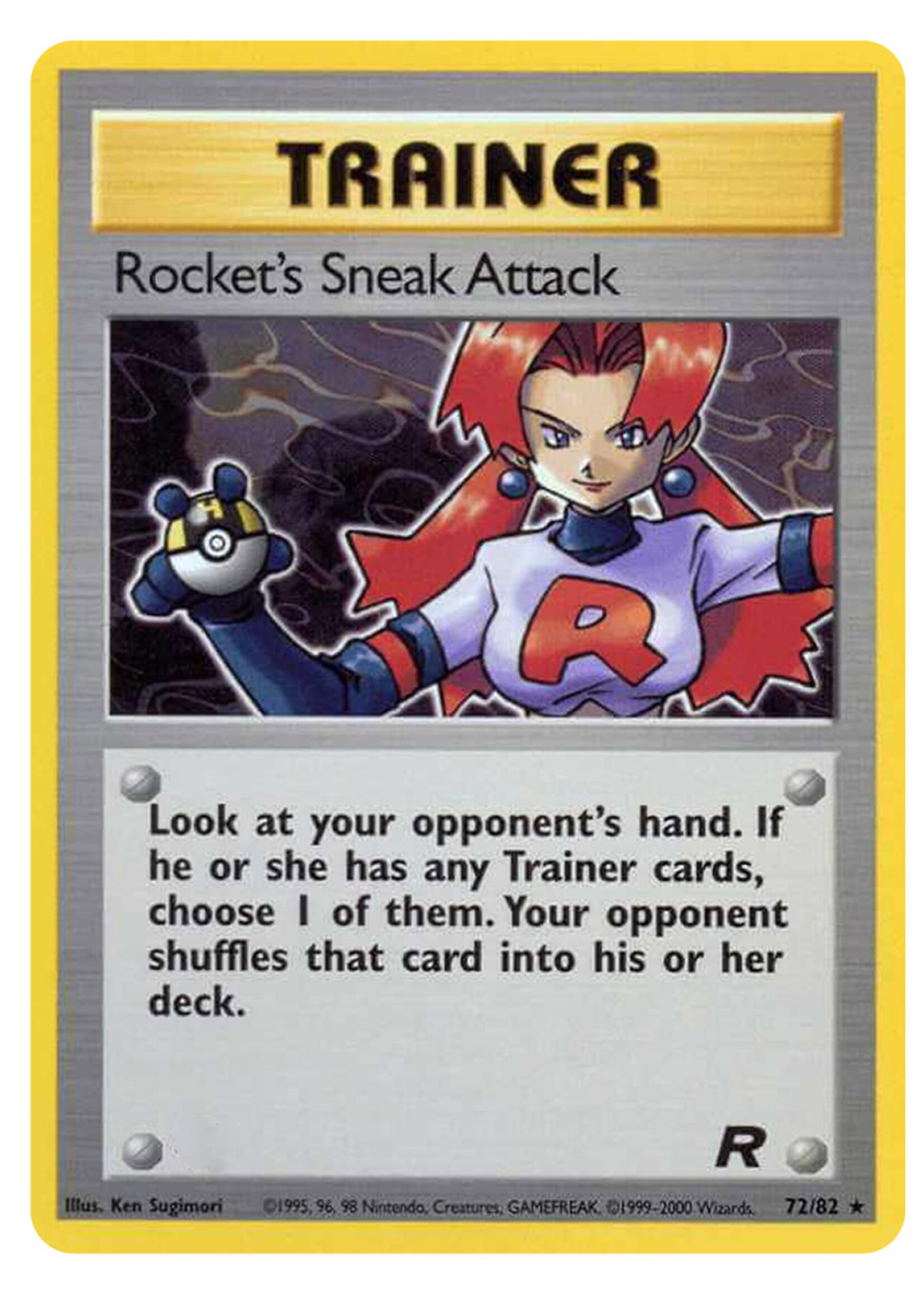 Rocket's Sneak Attack 72 (TR): good