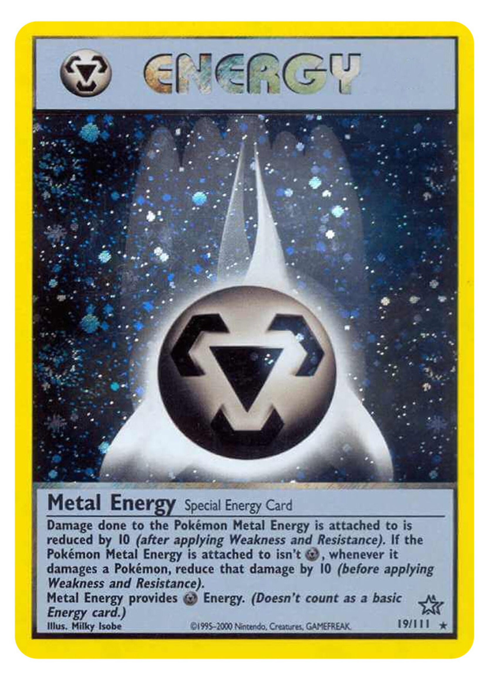 Metal Energy 19 (NG) Holo Swirl: good/excellent