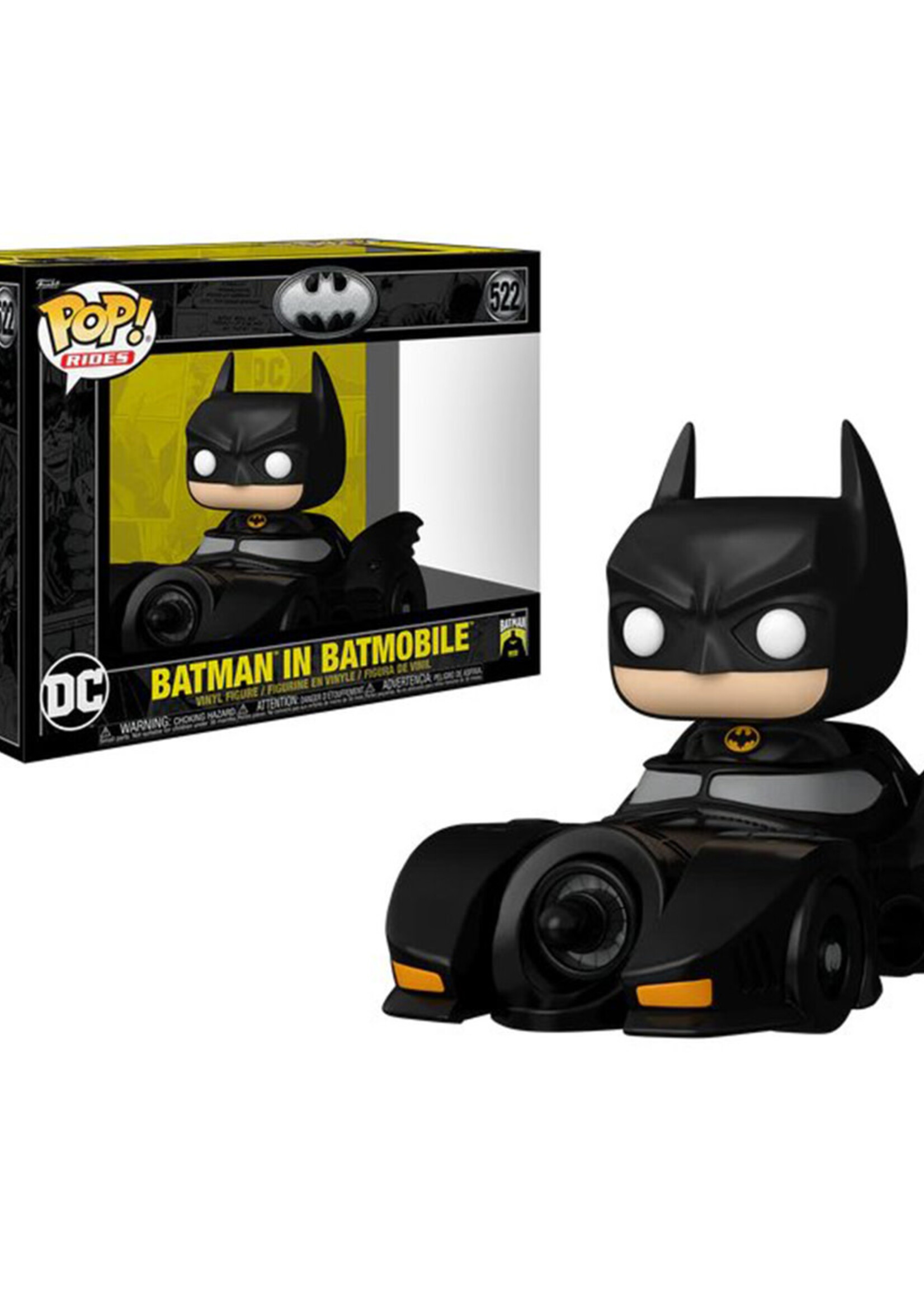 Batman 85th Funko Pop N° 522 Batman With Batmobile