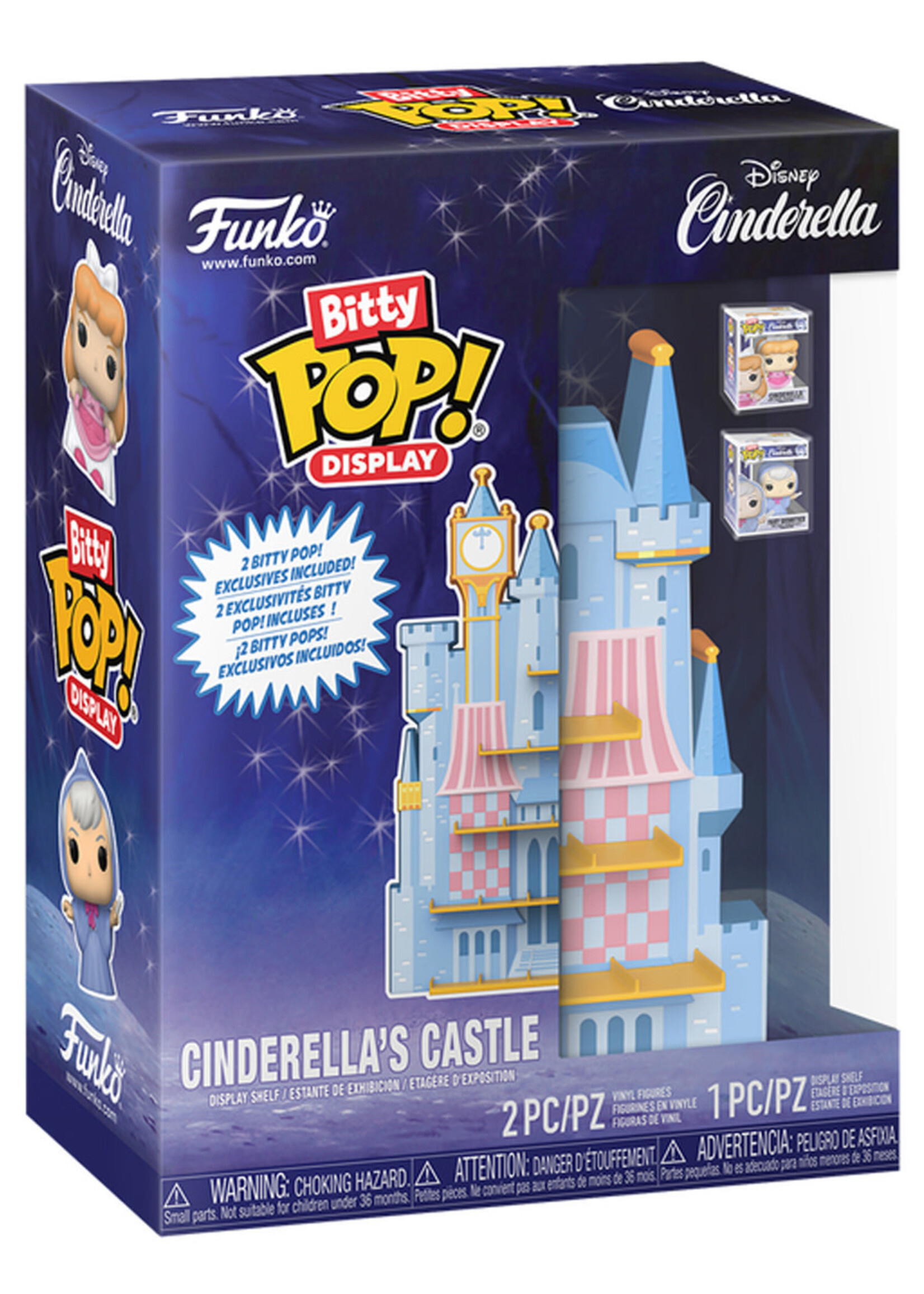 Bitty Pop Display Cinderella's  Castle