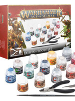 Warhammer Age of Sigmar Paints  + Tools Set