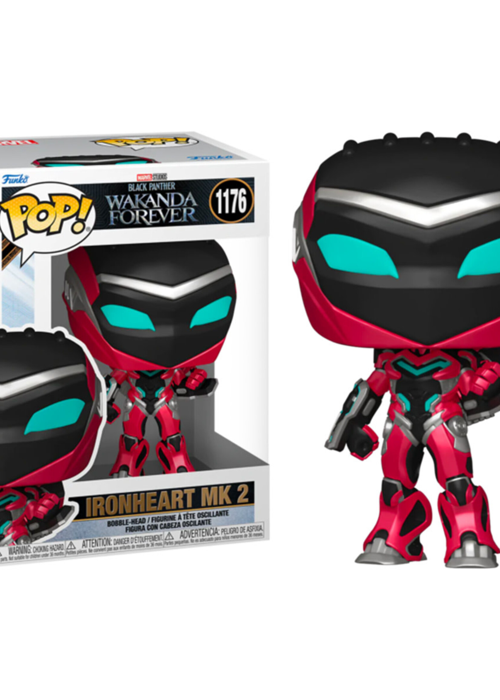 Black Panther Wakanda Forever Funko Pop N° 1176 Ironheart Mk 2