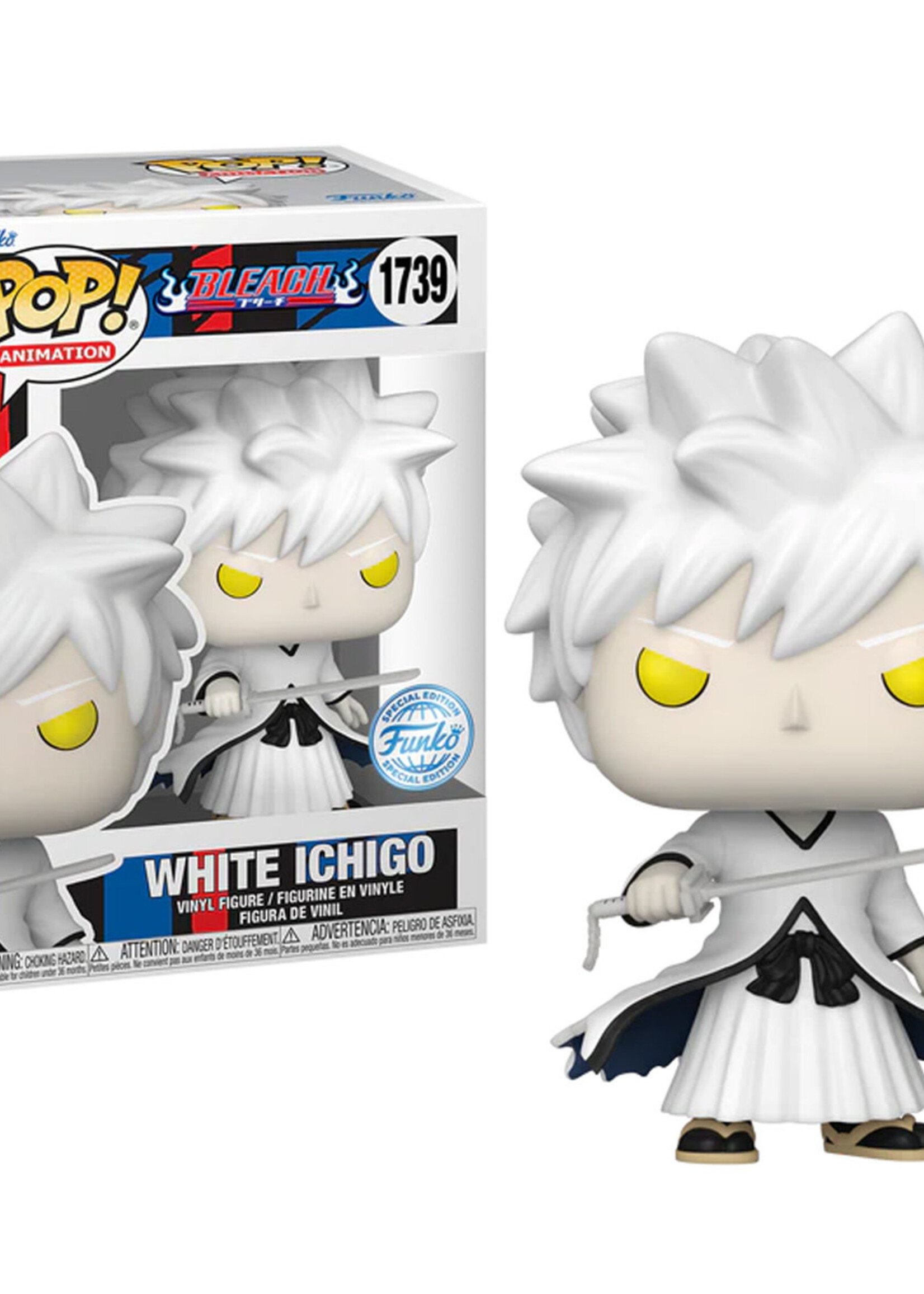 Bleach Funko Pop N° 1739 White Ichigo Special Edition