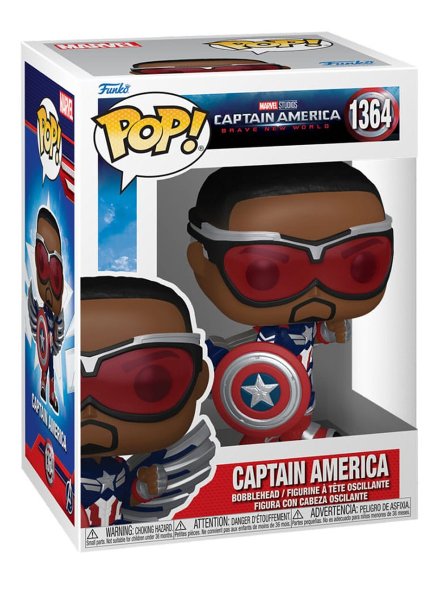 Brave New World Funko Pop N° 1364 Captain America