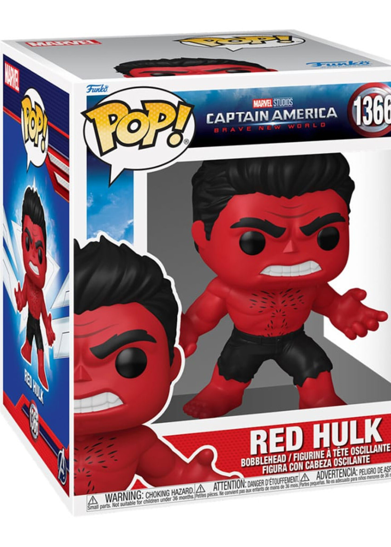 Brave New World Funko Pop Super N° 1366 Red Hulk