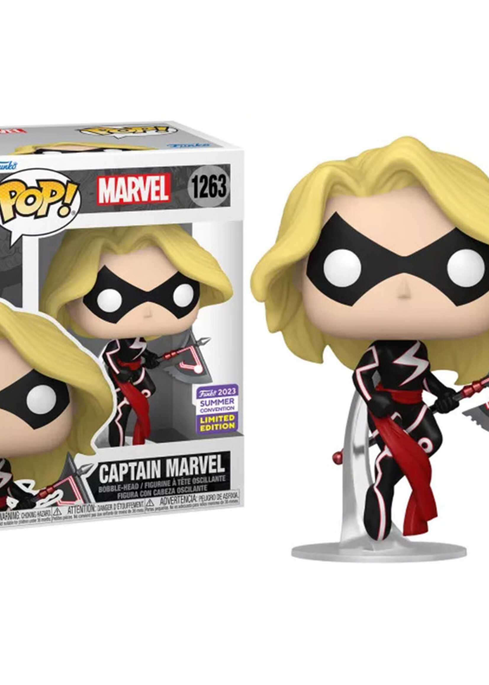 Captain Marvel Funko Pop N° 1263 Captain Marvel Summer